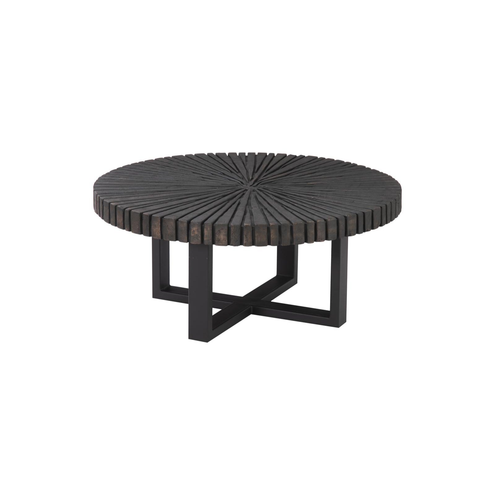 Chainsaw Round Coffee Table