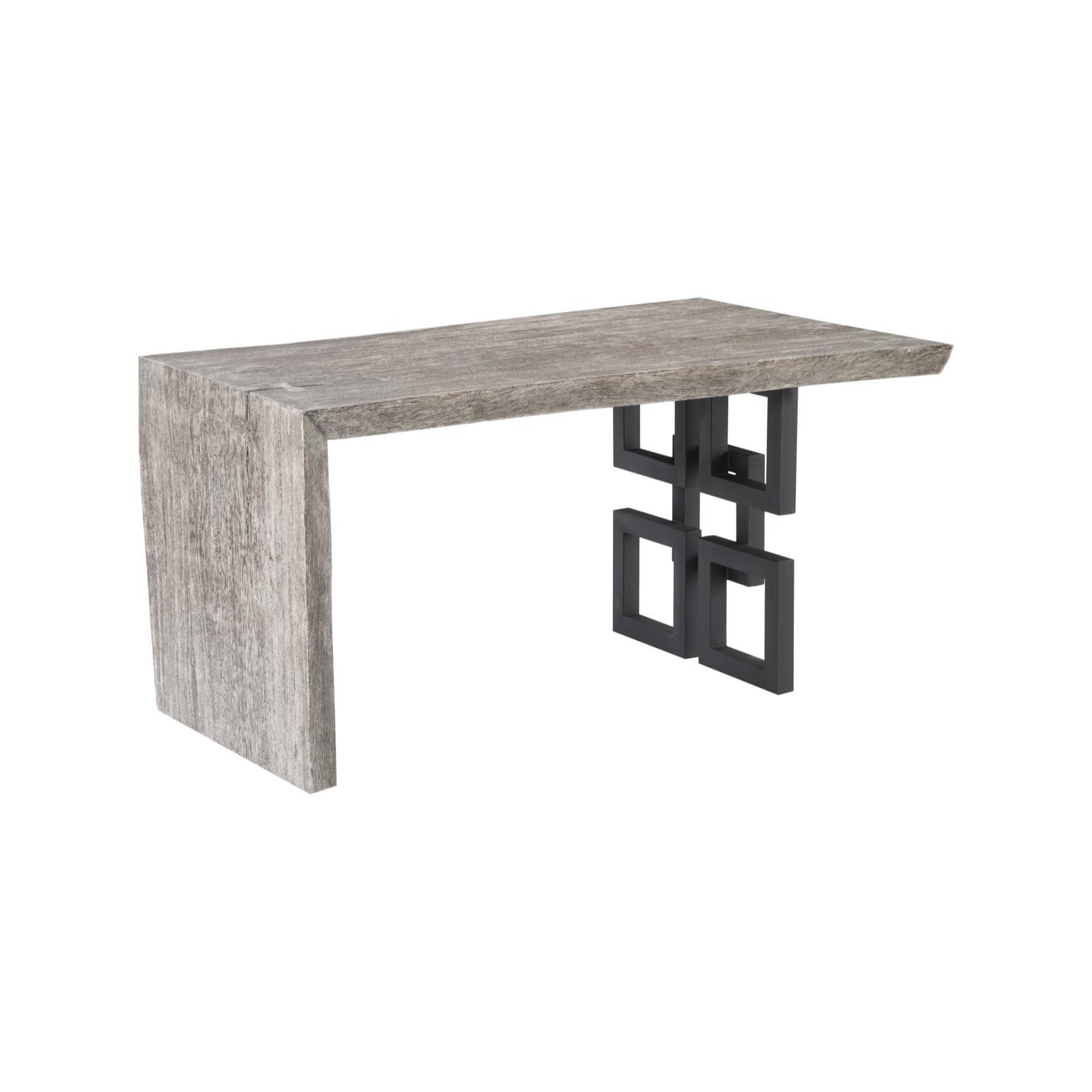 Waterfall Desk with Overlap Leg