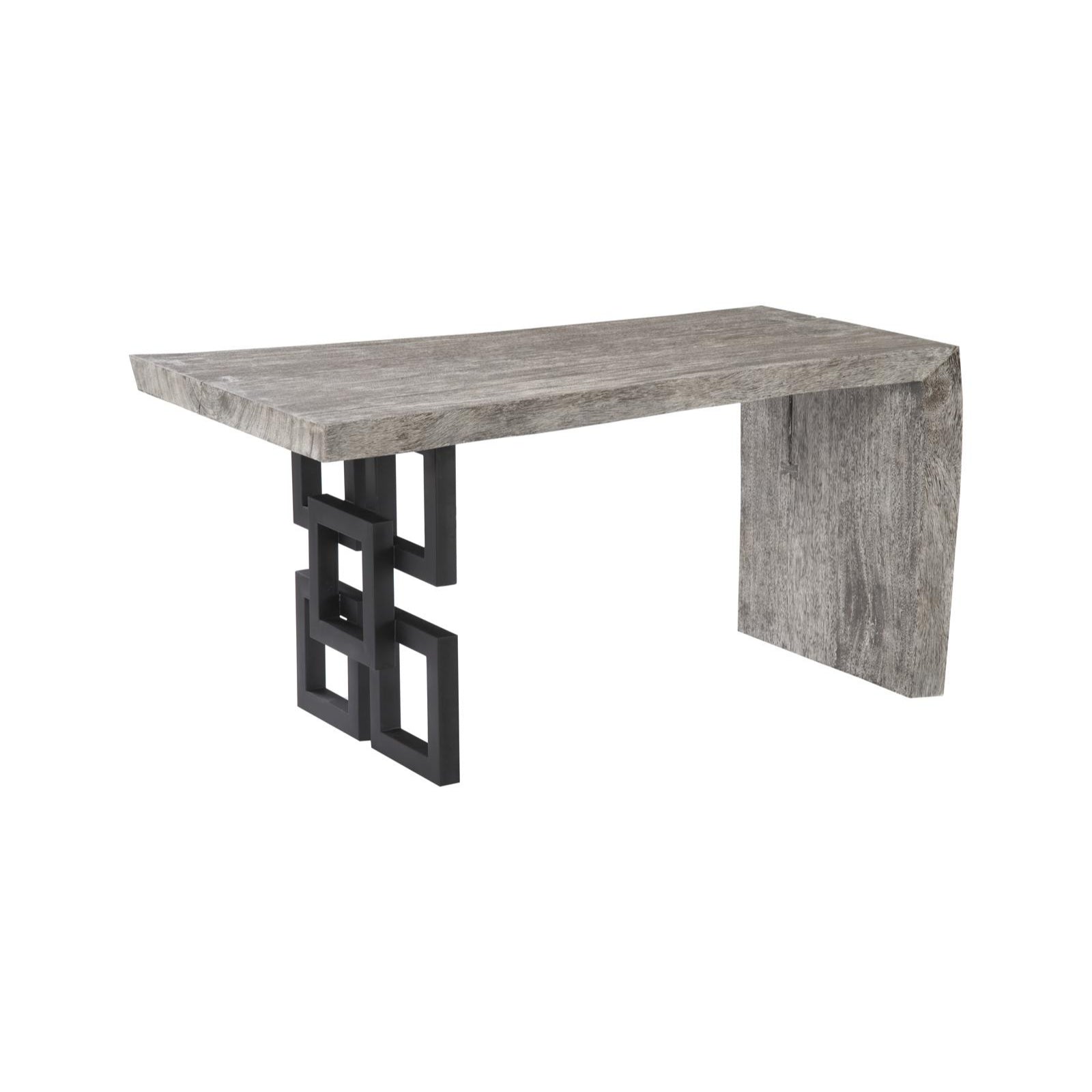 Waterfall Desk with Overlap Leg