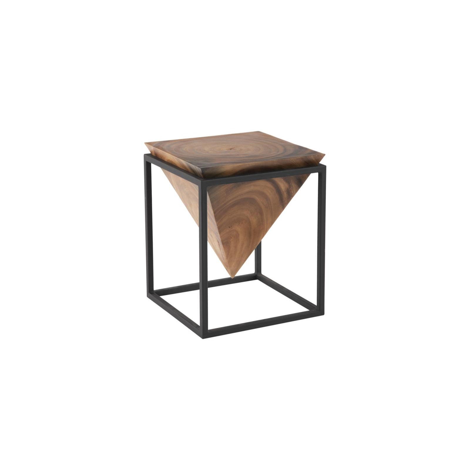 Inverted Pyramid Side Table