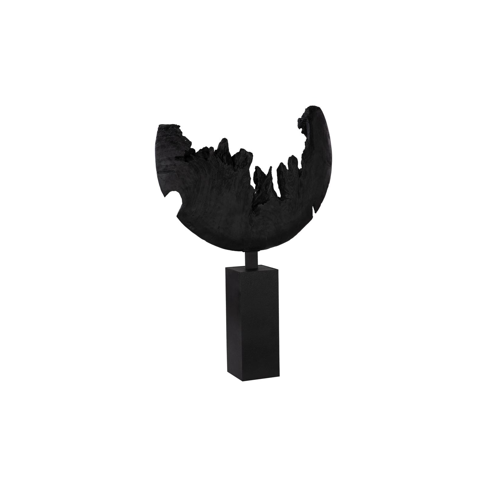 Broken Moon Statue