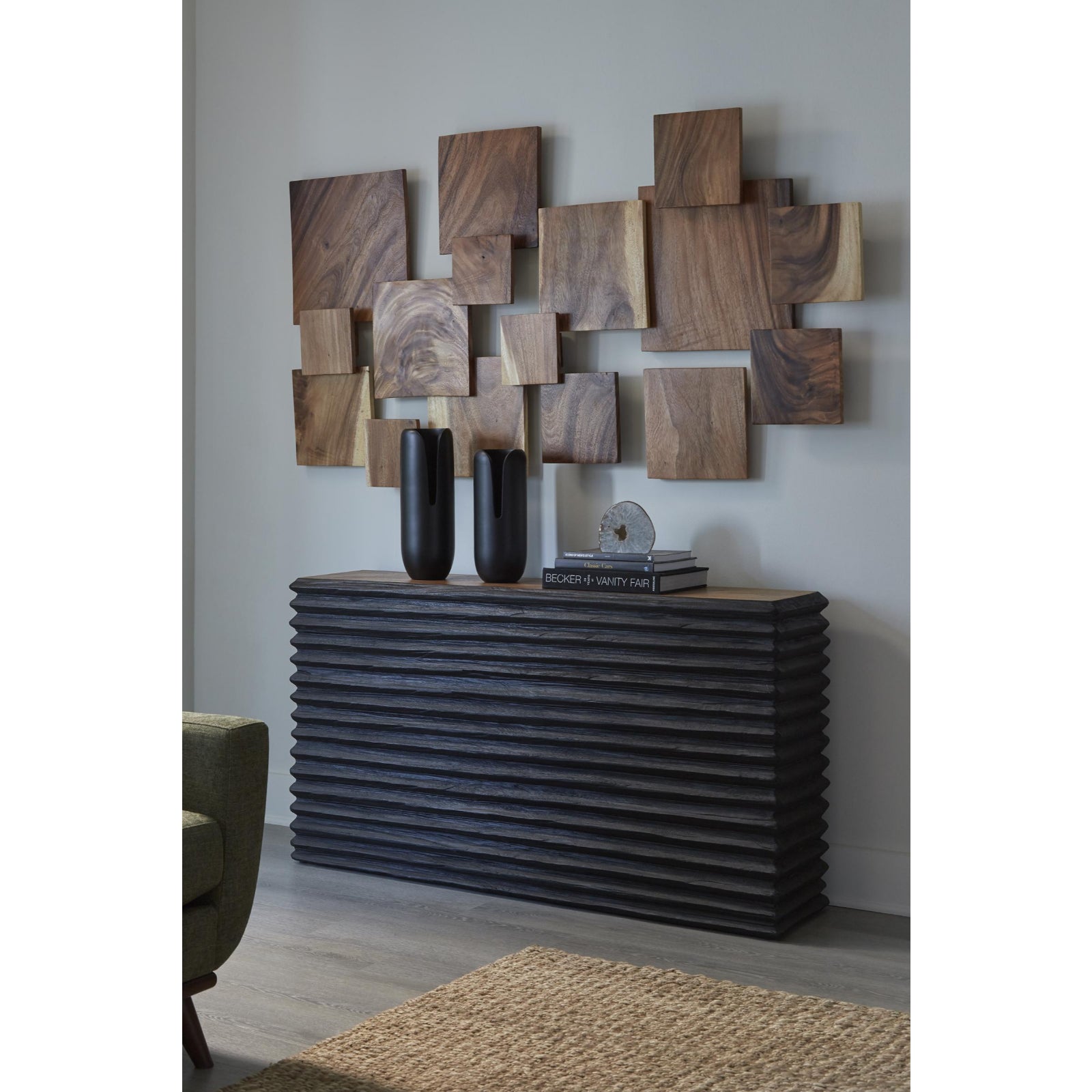 Layered Console Table
