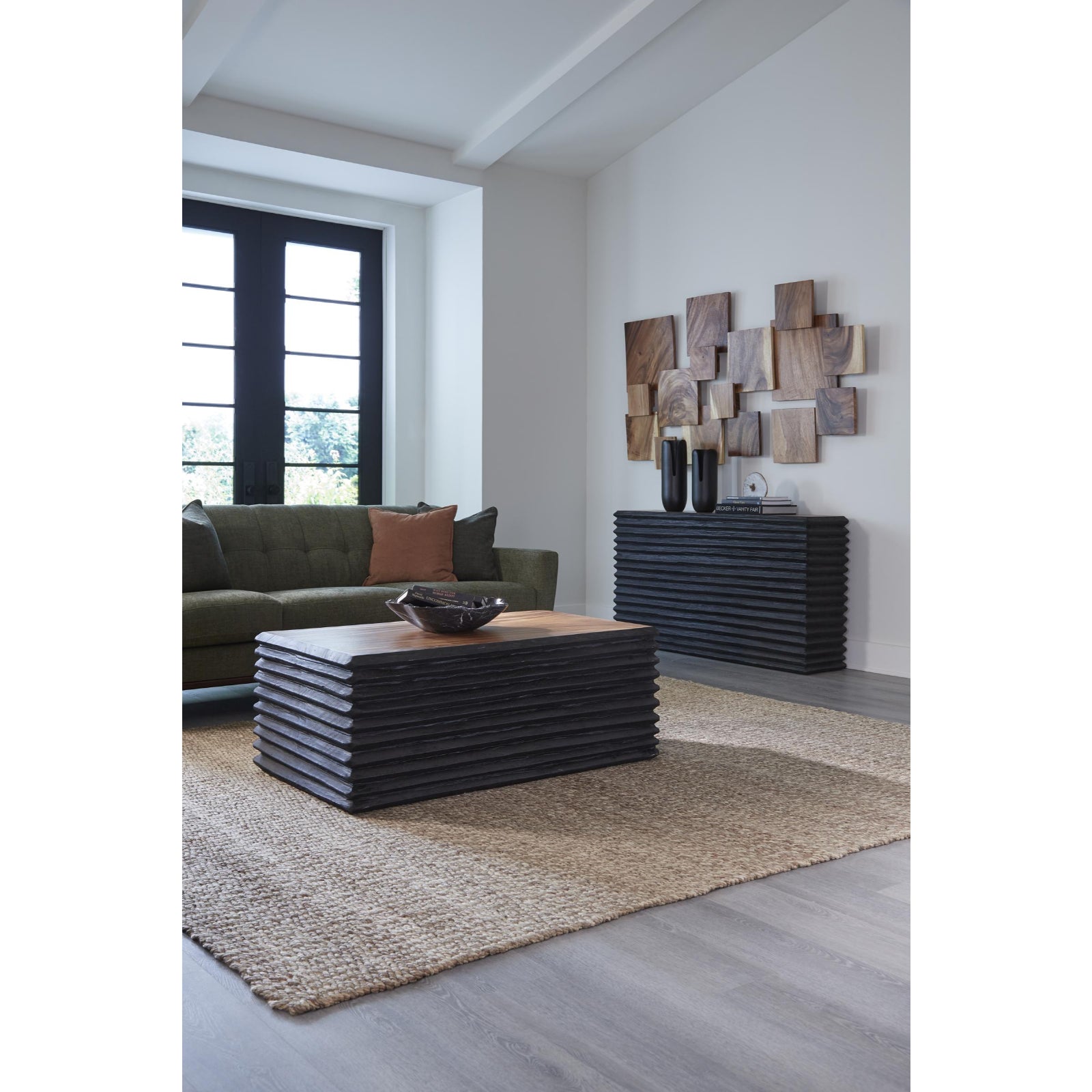 Layered Console Table