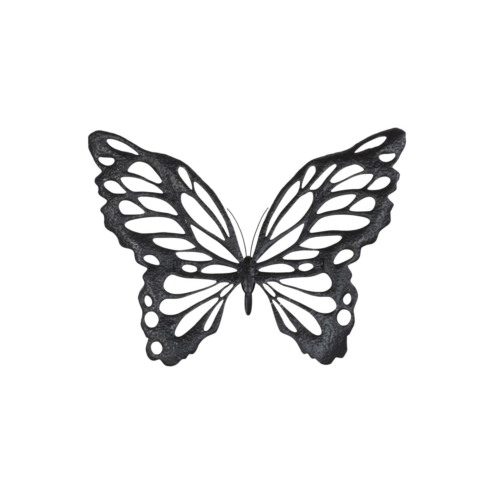 Butterfly Wall Art - Copper with Black