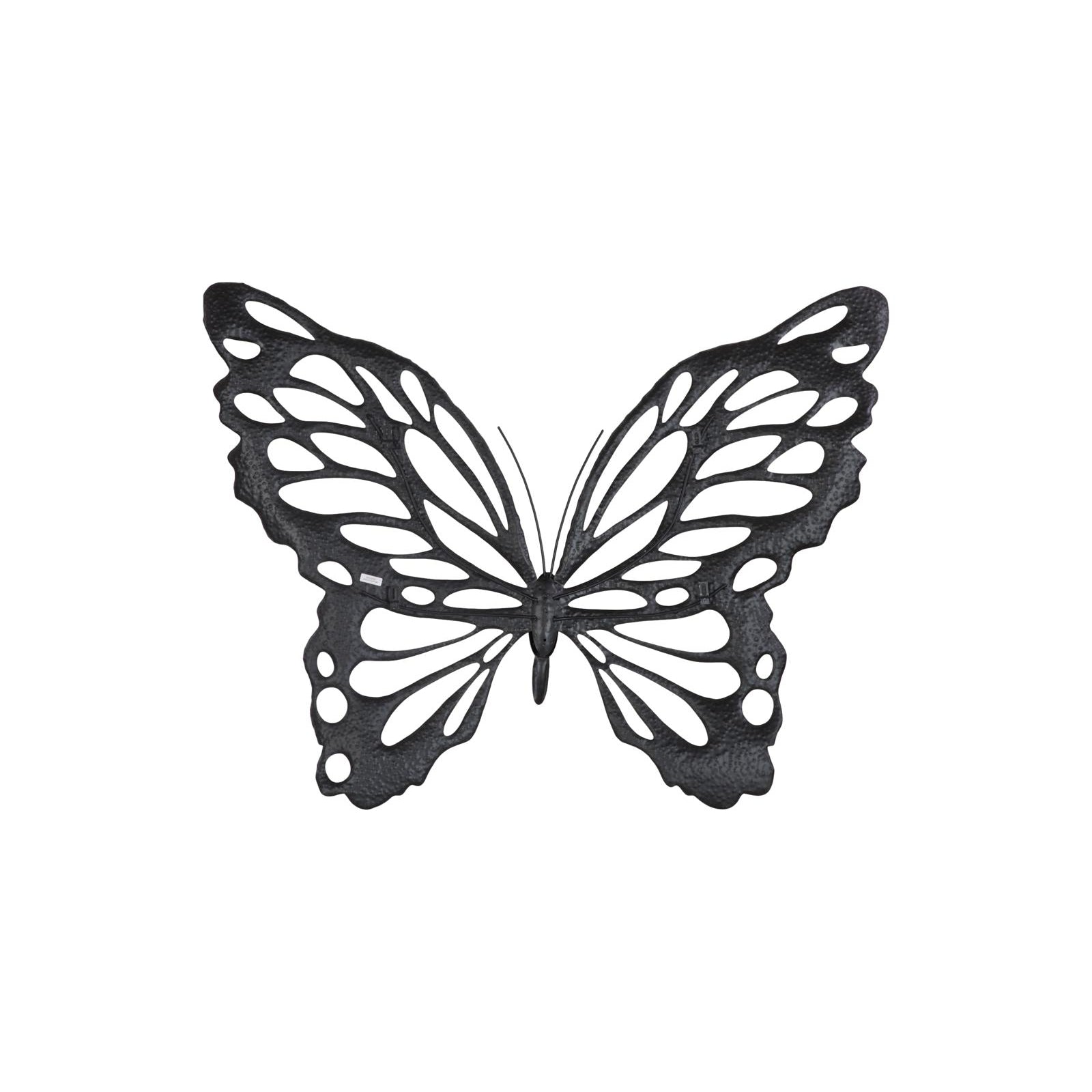 Butterfly Wall Art - Copper with Black