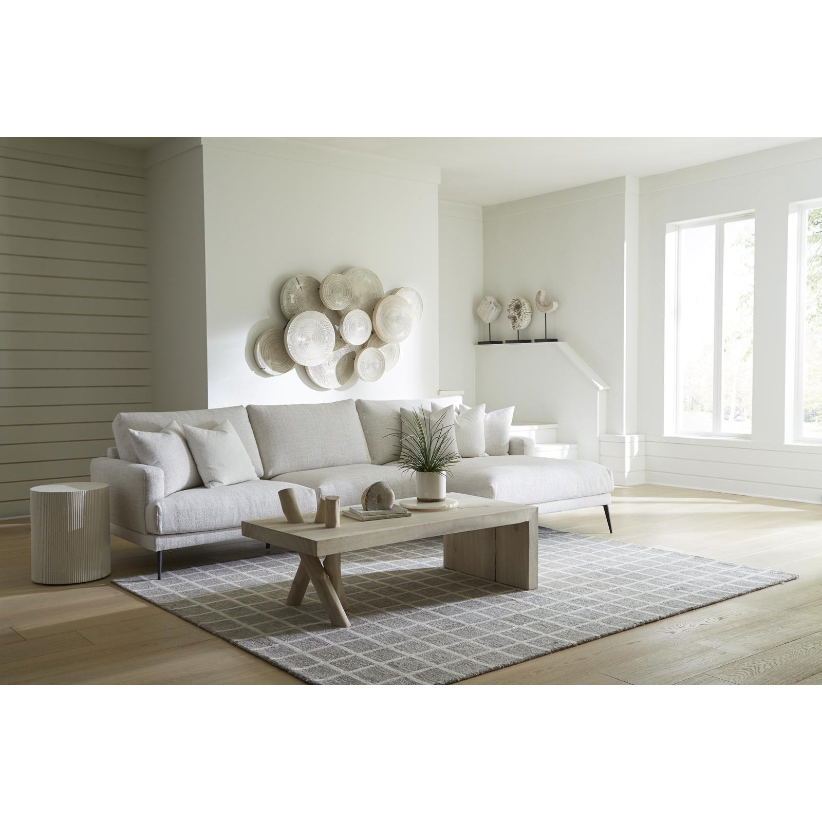 Clouds Wall Art - Bleached