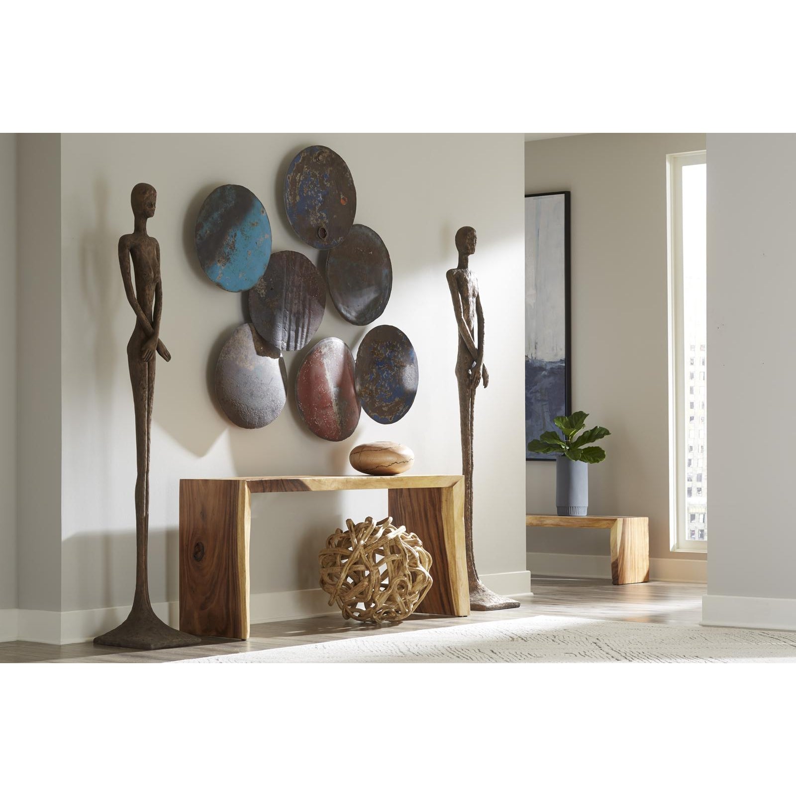 Reclaimed Oil Drum Wall Disc