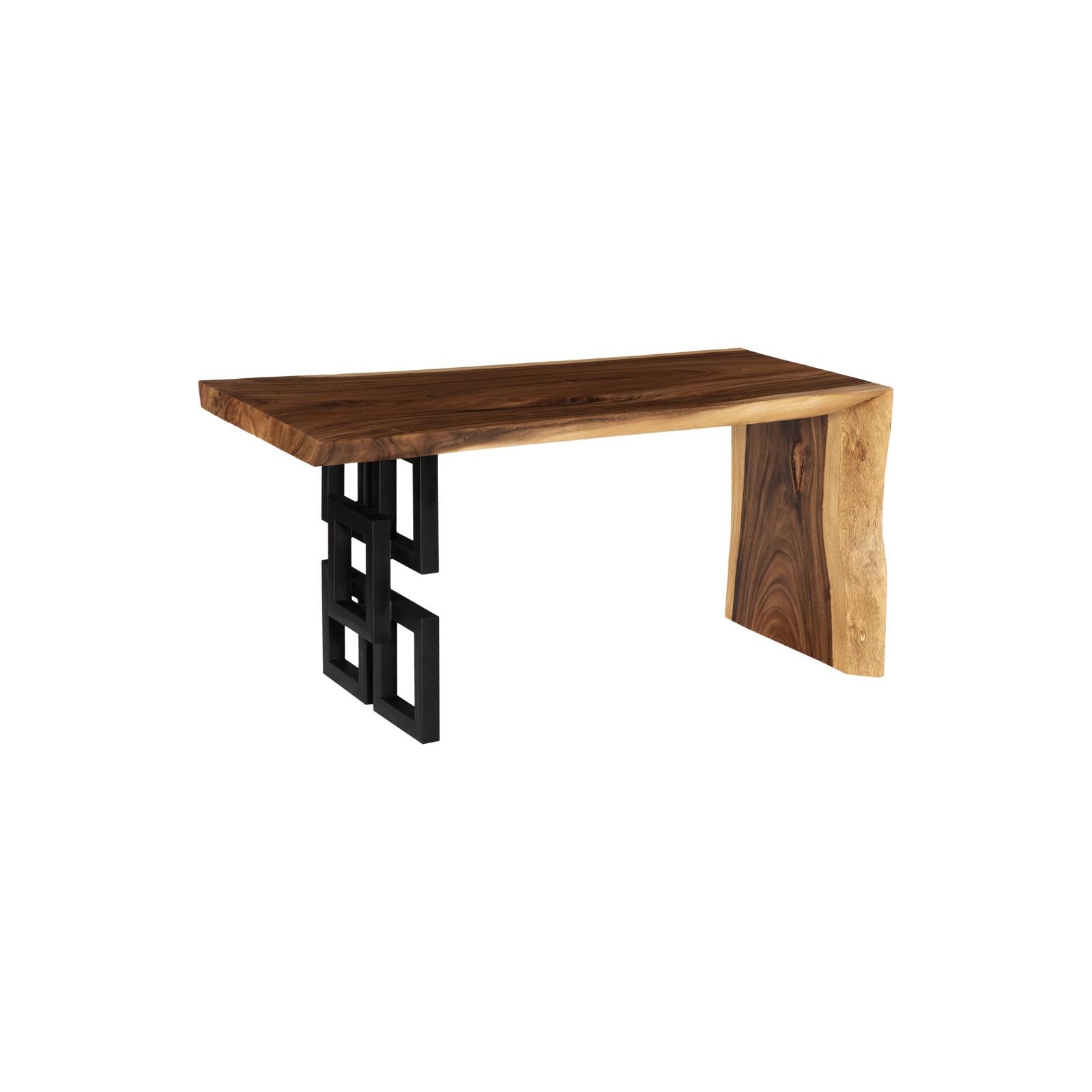 Waterfall Desk with Overlap Leg