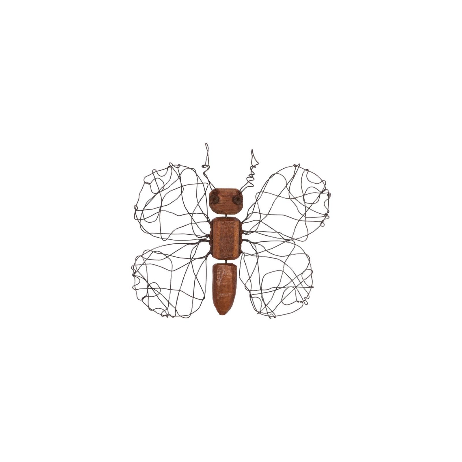 Wire Wing Butterfly Wall Art