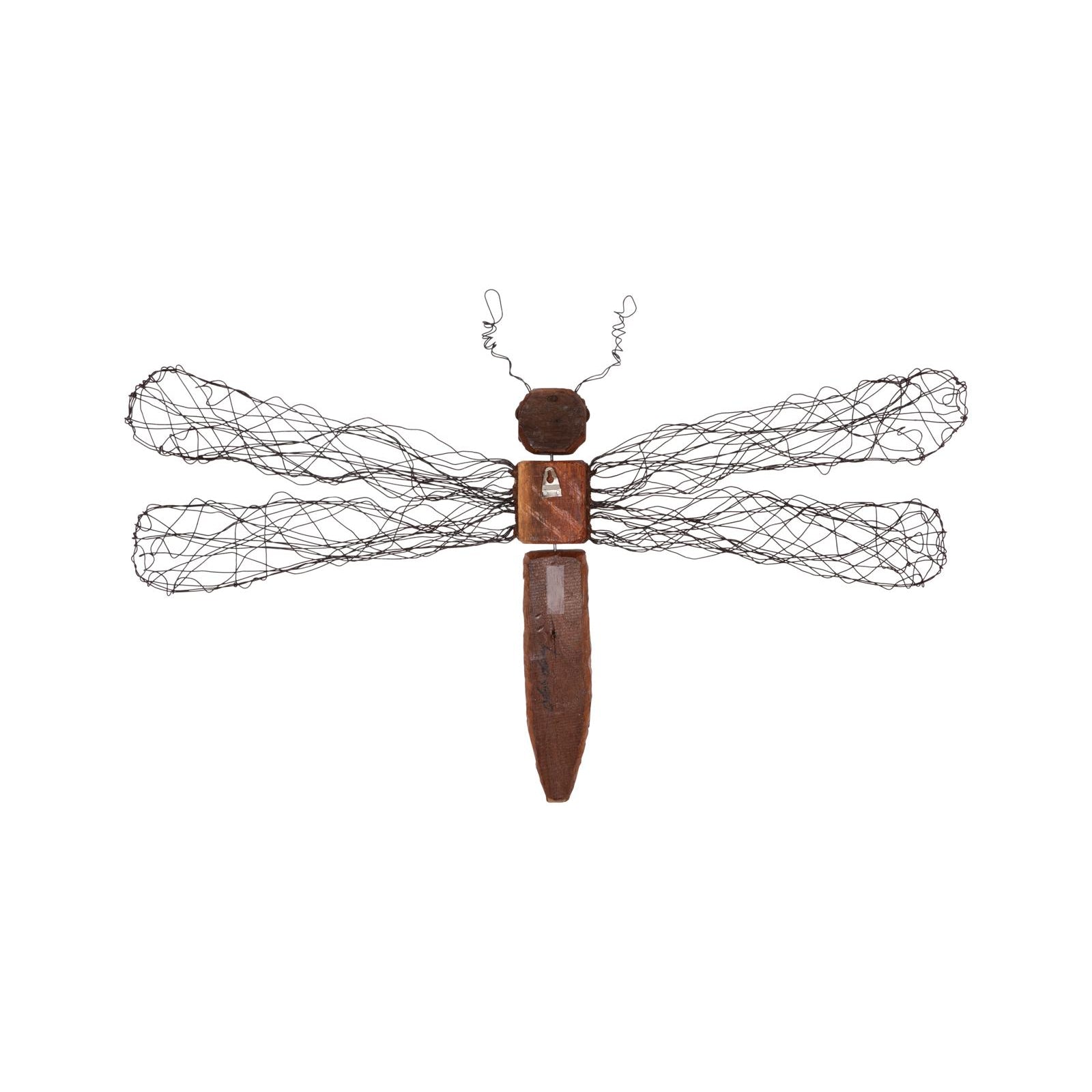Wire Wing Dragonfly Wall Art