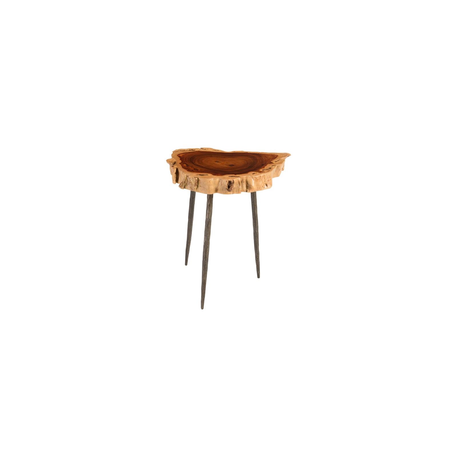 Burled Side Table