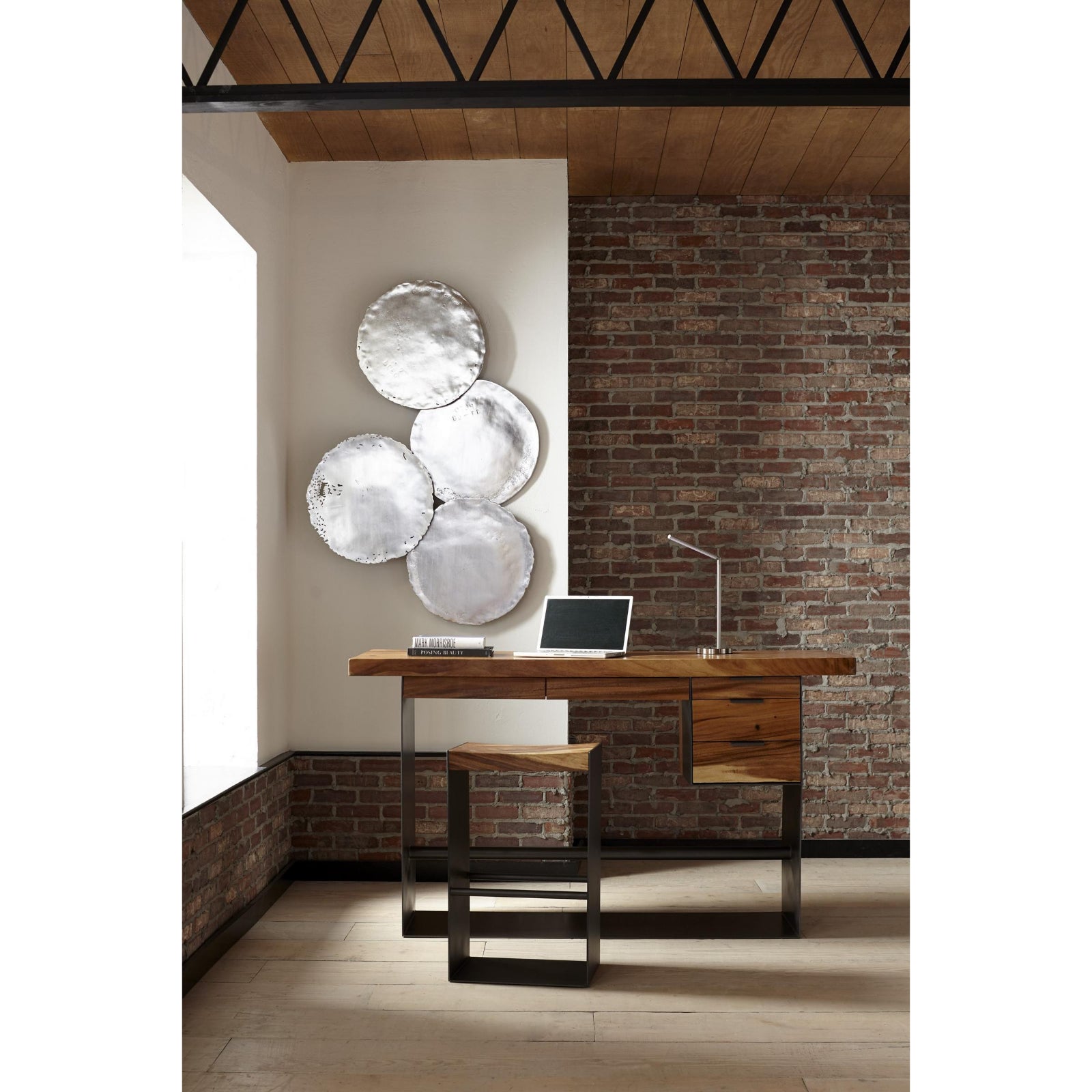 Iron Frame Bar Stool
