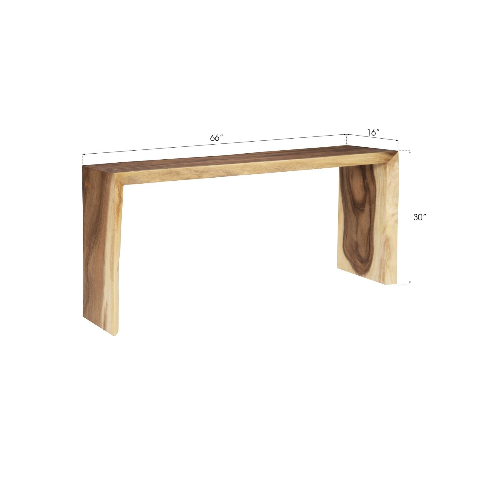 Waterfall Console Table
