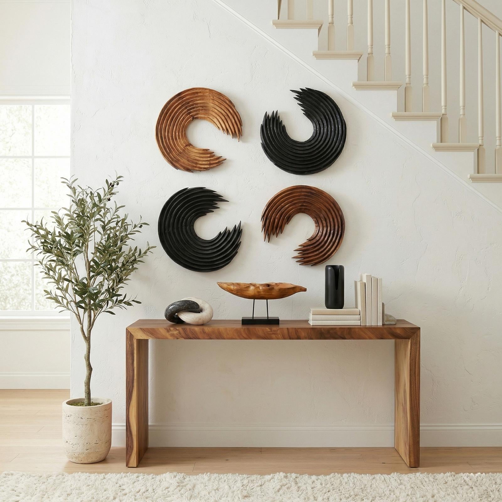 Waterfall Console Table