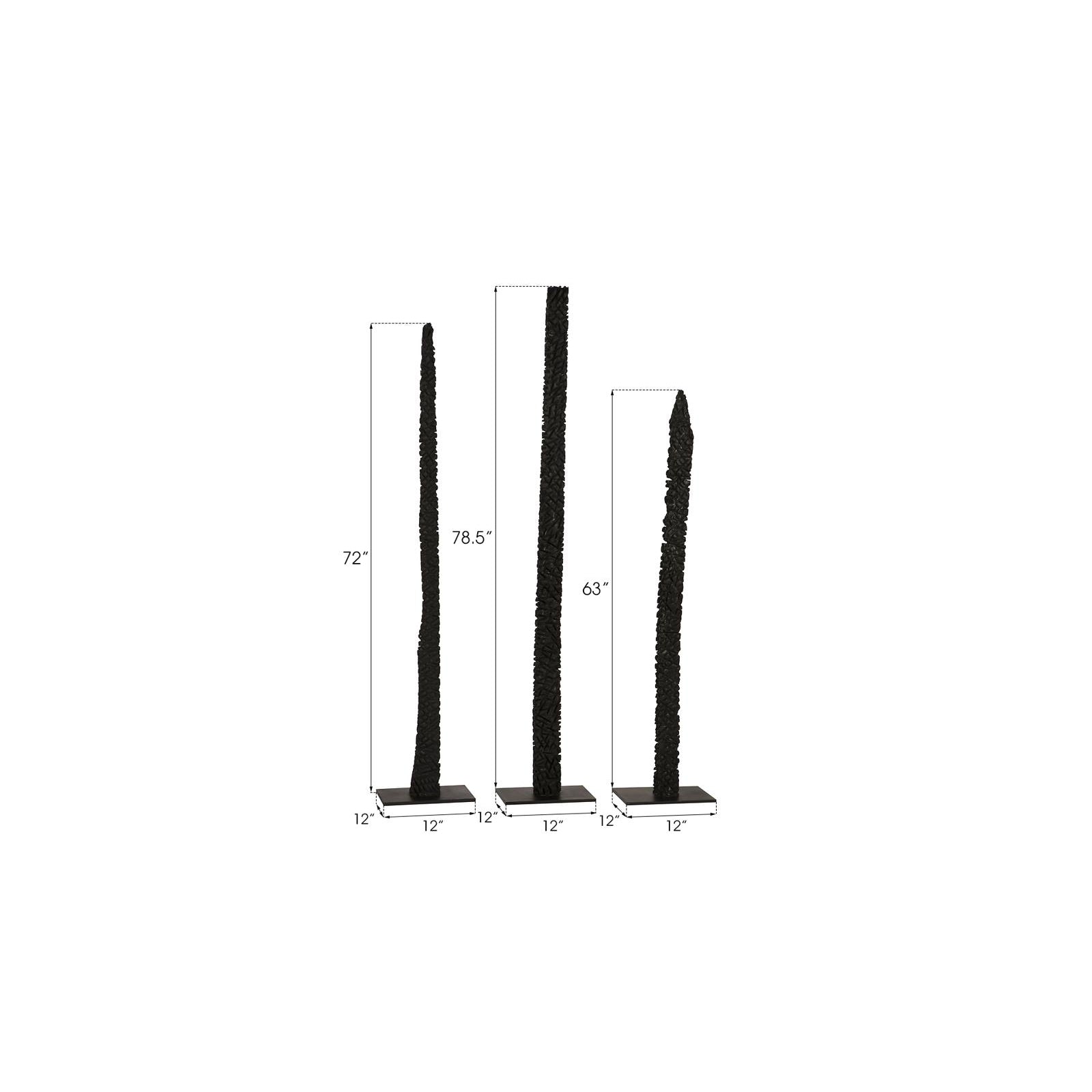 Post Sculpture - Set of 3