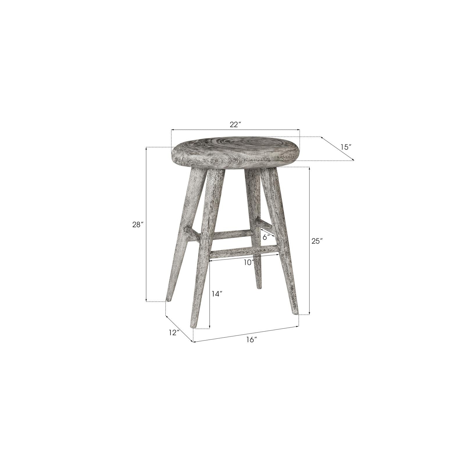 Smoothed Counter Stool