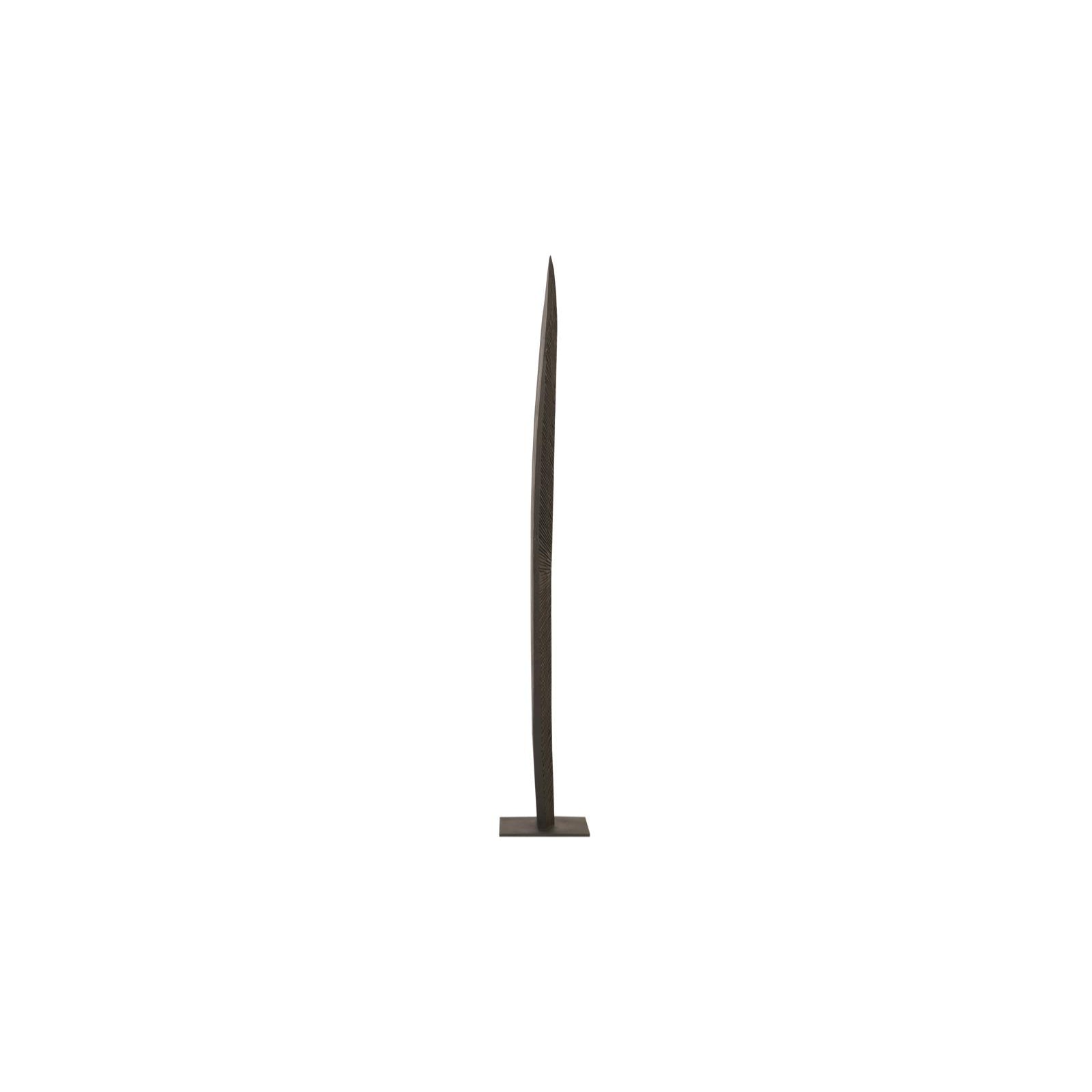 Carved Leaf on Stand - Extra Large