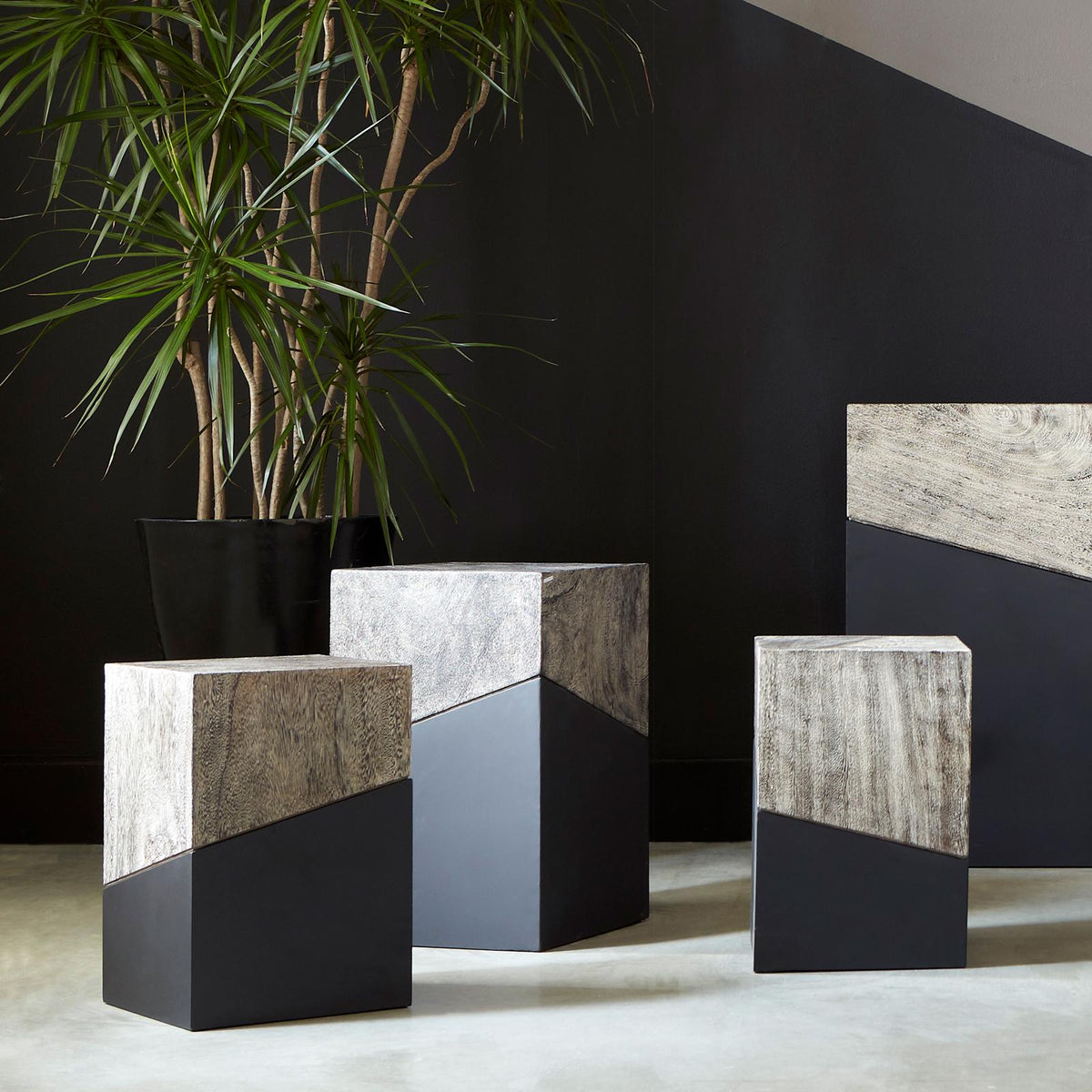 Geometry Stool by Phillips Collection