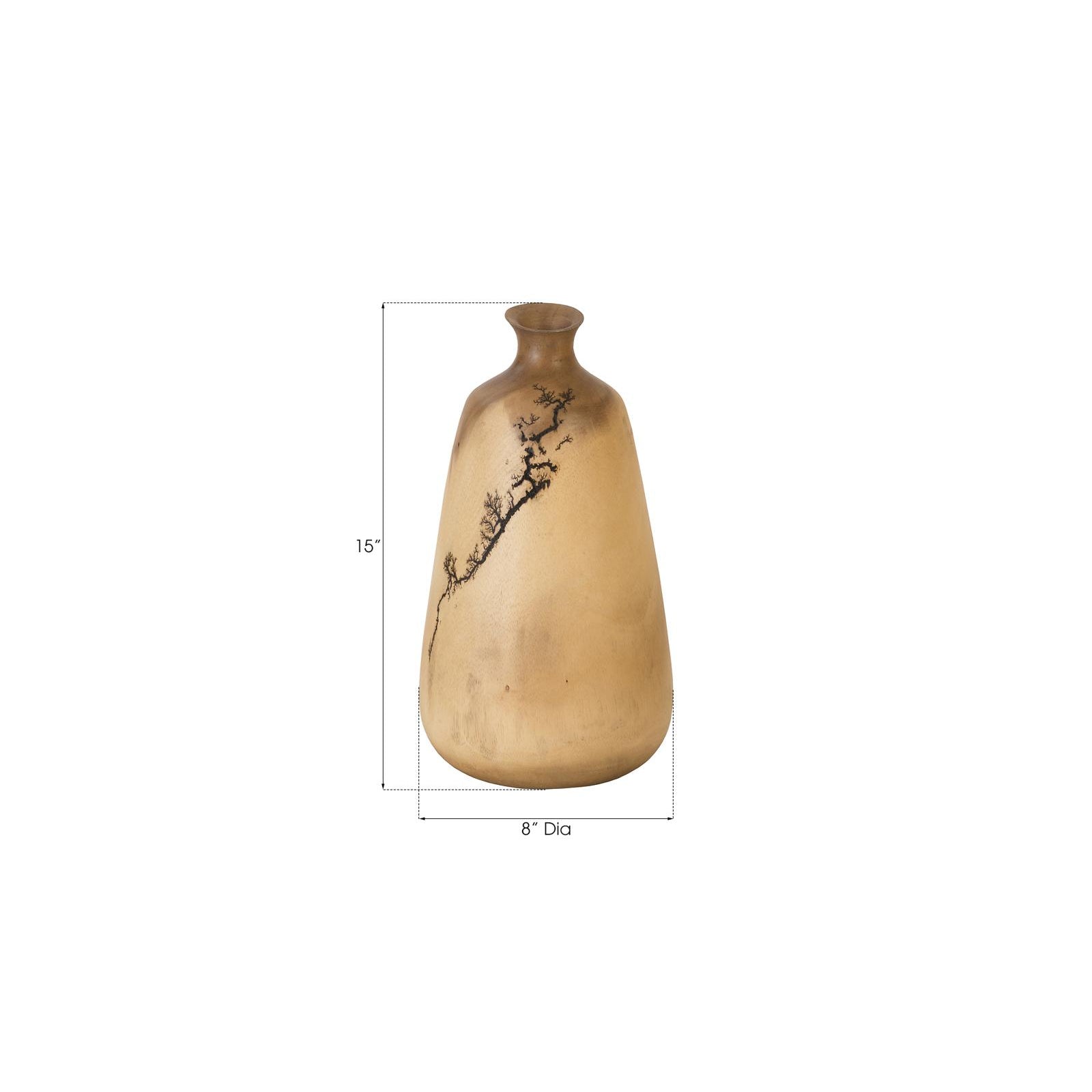 Lightning Tall Vase