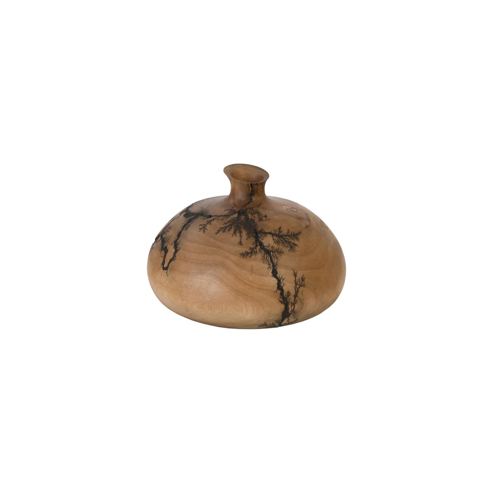 Lightning Round Short Neck Vase