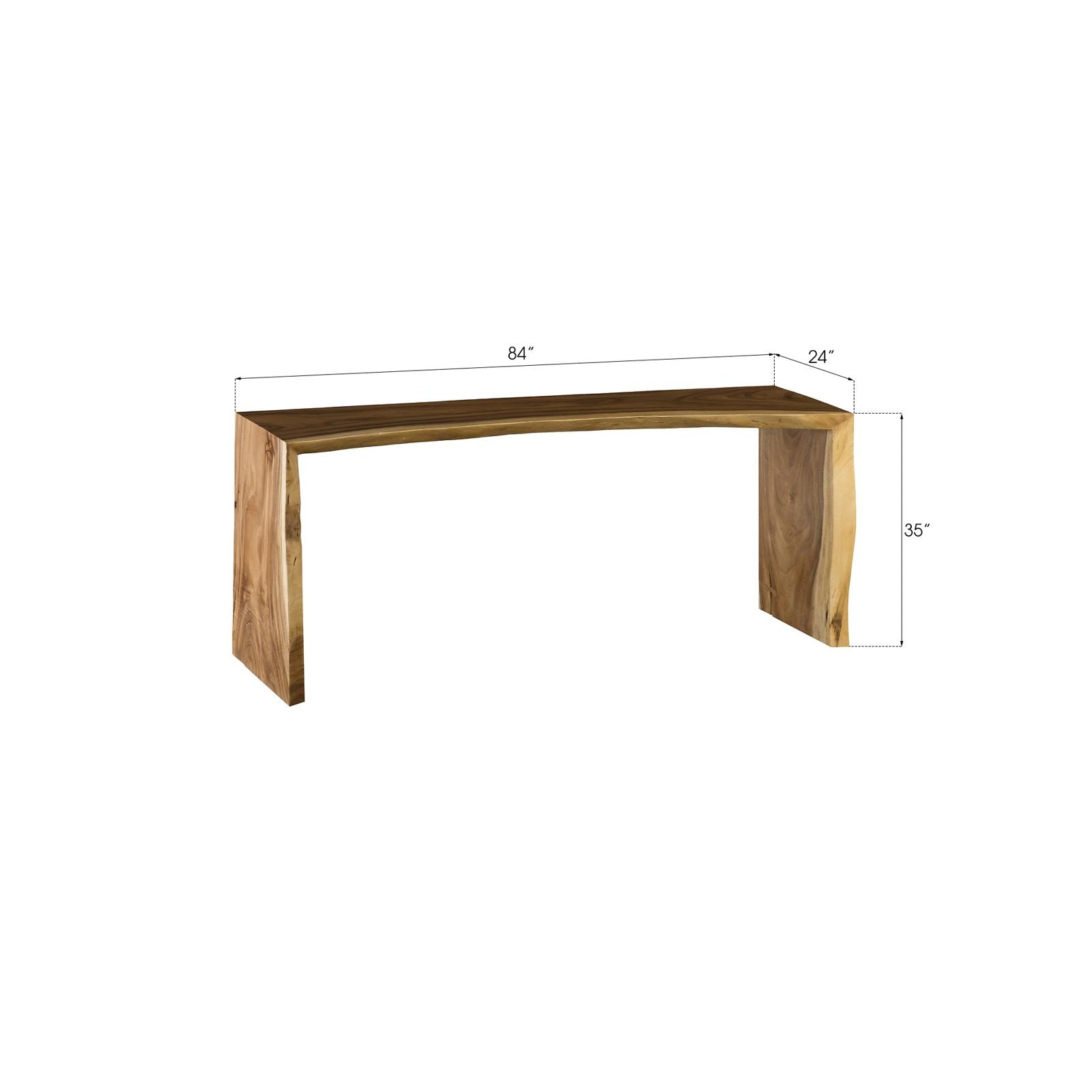 Waterfall Counter Table