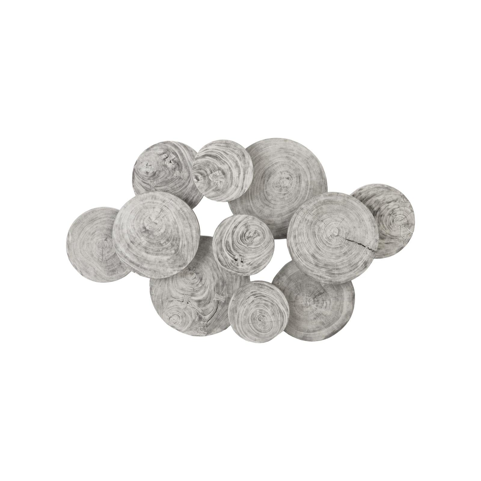 Clouds Wall Art - Gray Stone