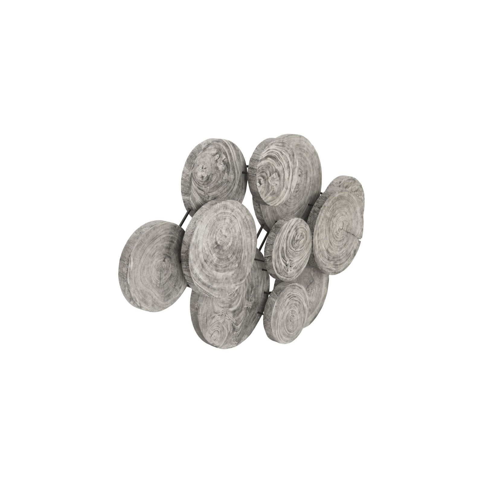 Clouds Wall Art - Gray Stone