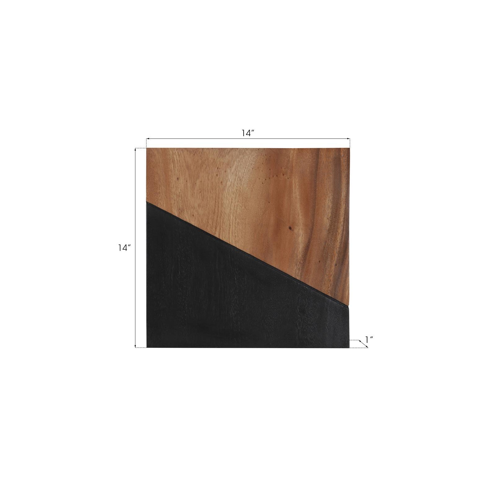 Geometry Wood Left Wall Tiles