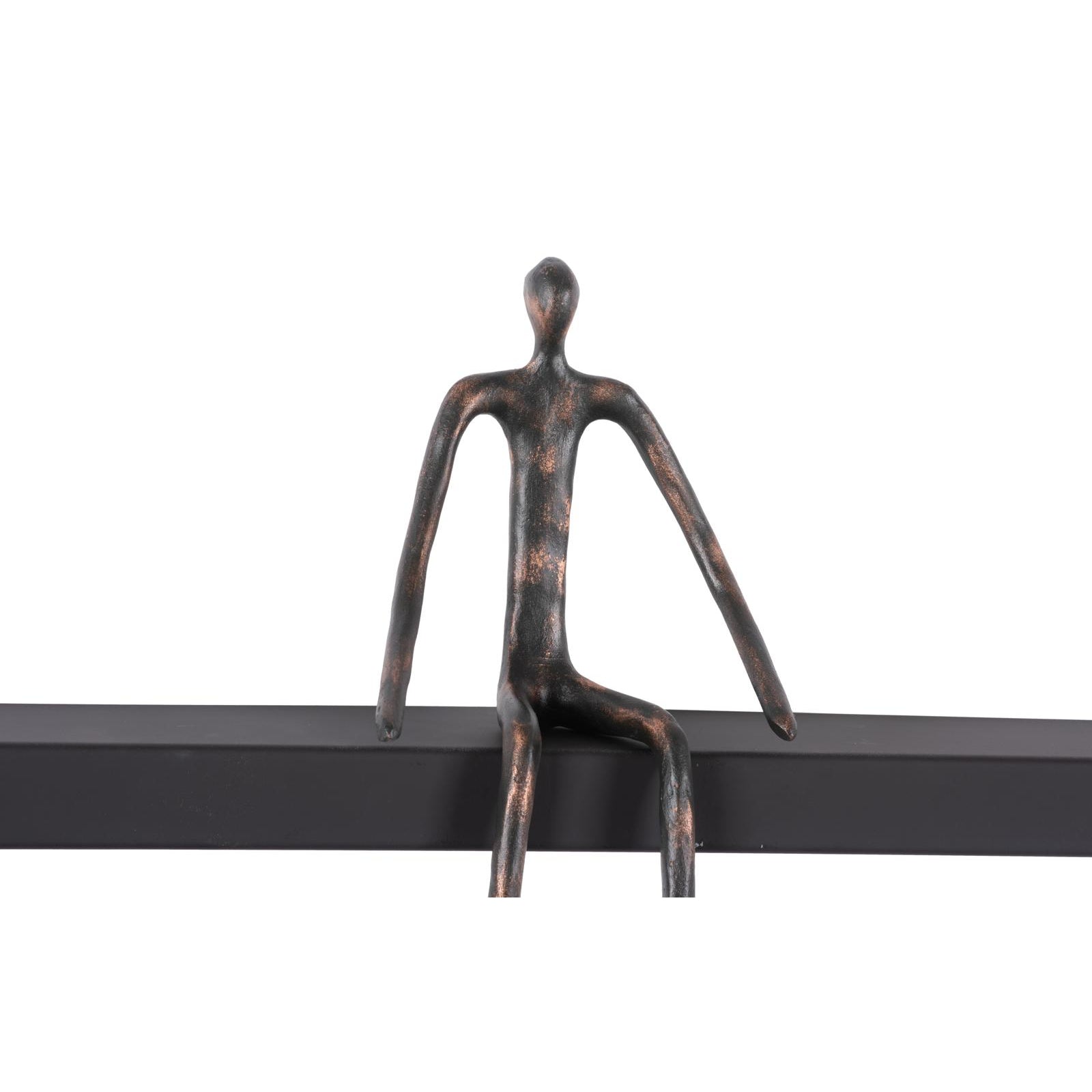 Moveable Sitting Man on Shelf - A