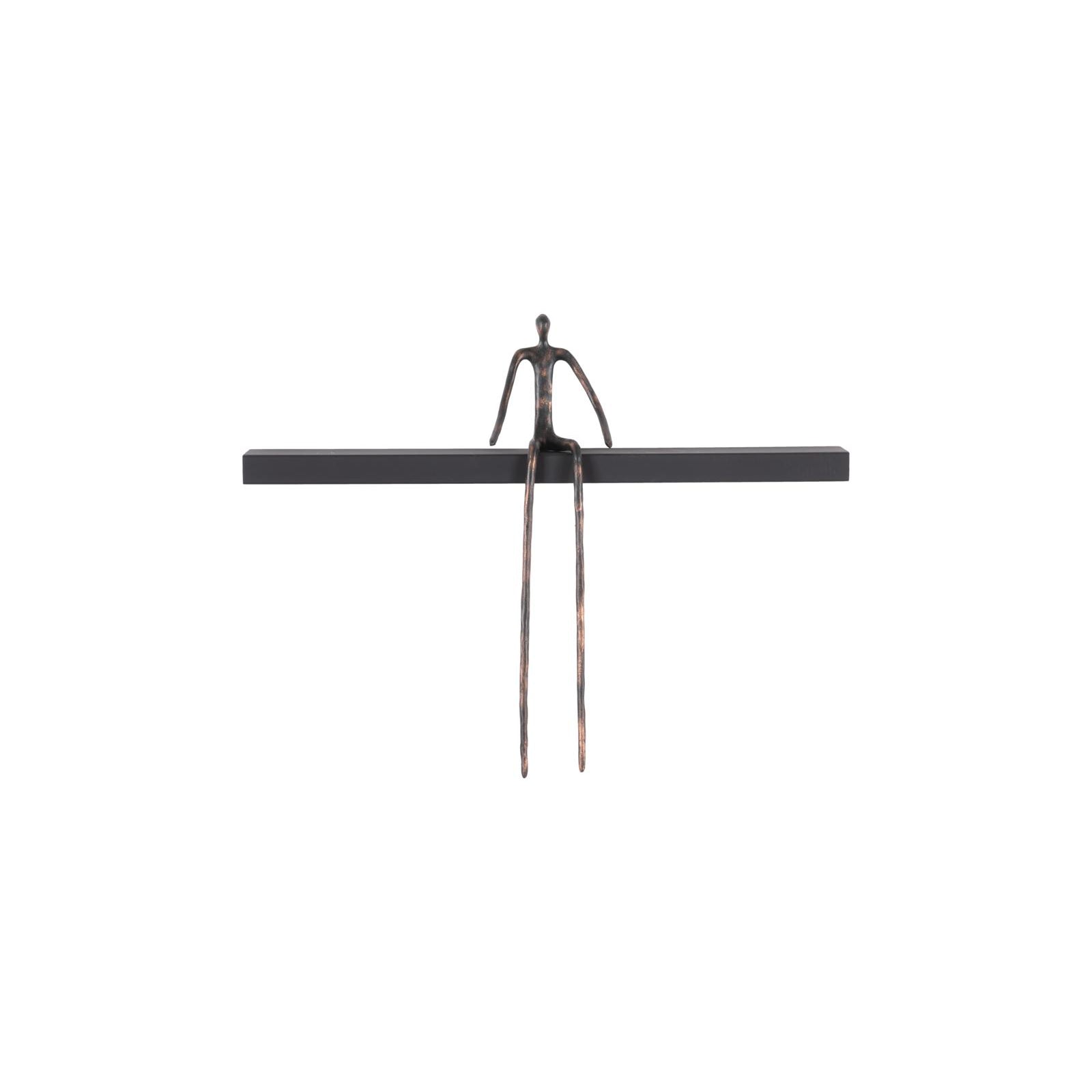 Moveable Sitting Man on Shelf - A