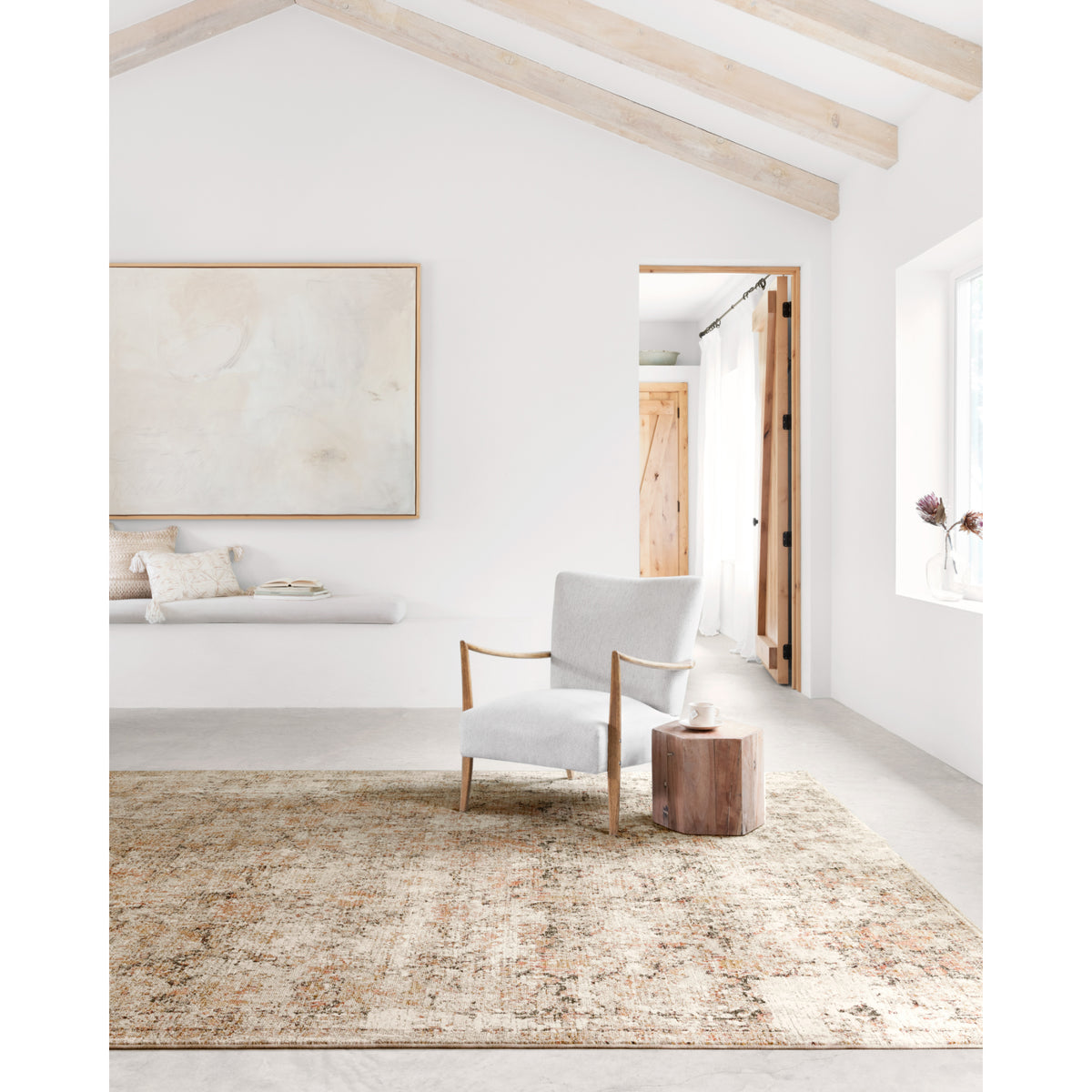 Loloi Theia Taupe/Gold Rug by Loloi