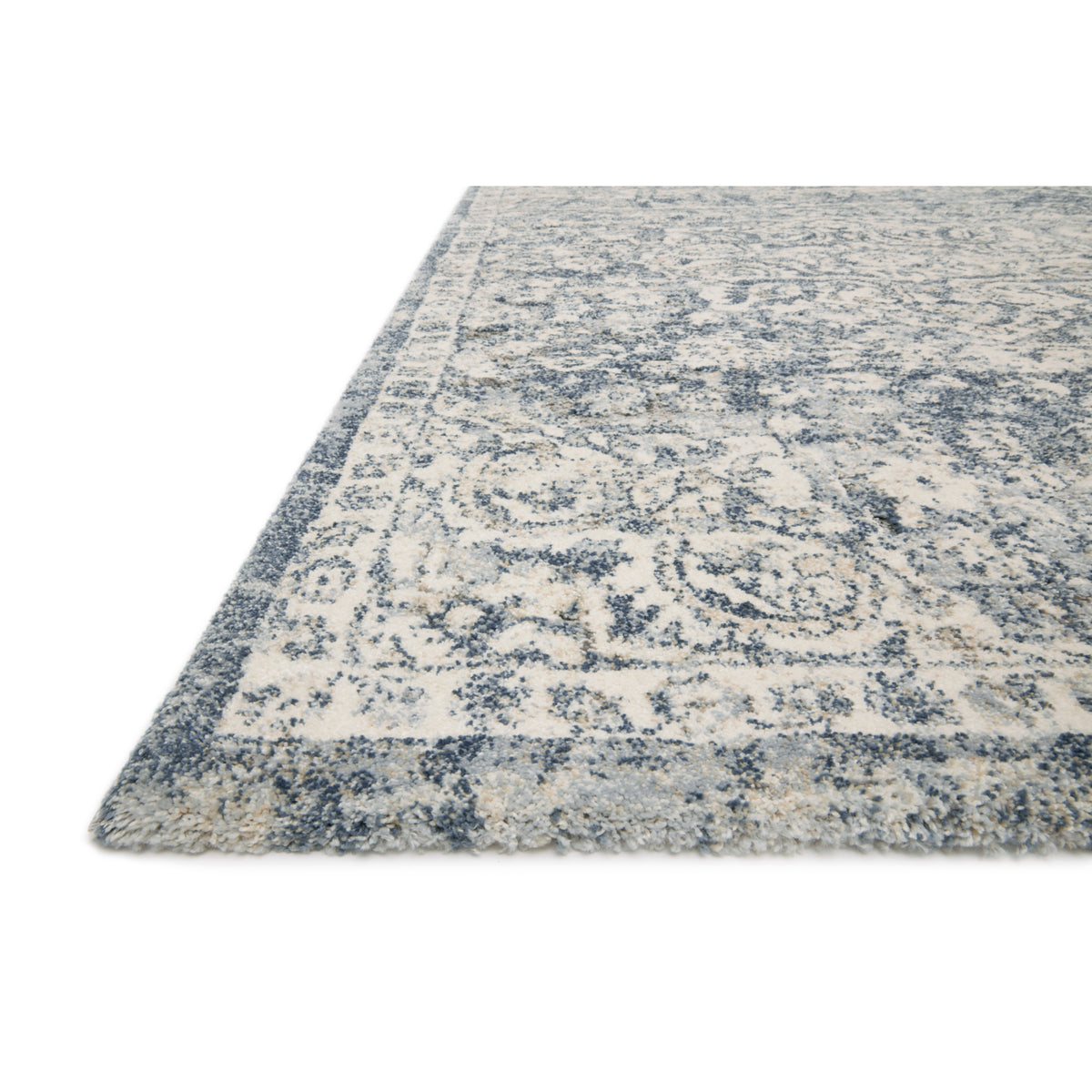 Loloi Theory Ivory/Blue Rug by Loloi