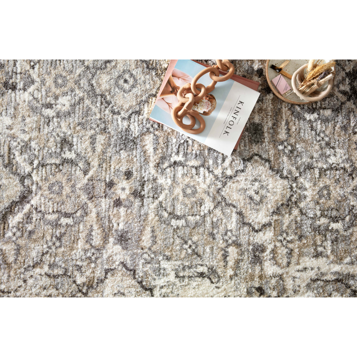 Loloi Theory Natural/Grey Rug by Loloi