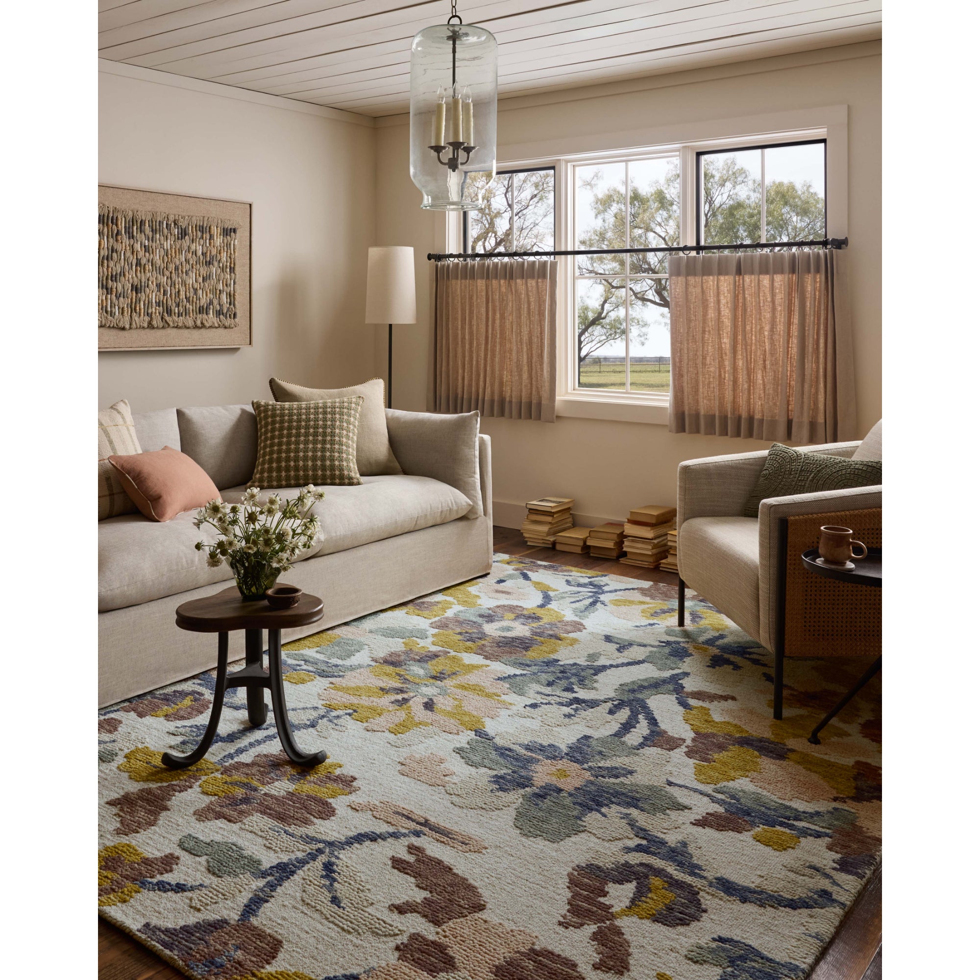 Loloi Tilly Bone/Multi Rug