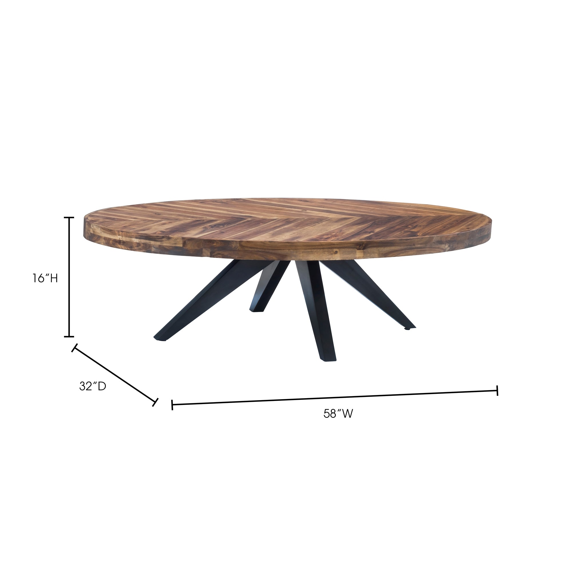 Parq Oval Coffee Table Coffee Table Moe's Four Hands, Mid Century Modern Furniture, Old Bones Furniture Company, Old Bones Co, Modern Mid Century, Designer Furniture, Furniture Sale, Warehouse Furniture Sale, Parq Oval Coffee Table Sale, https://www.oldbonesco.com/