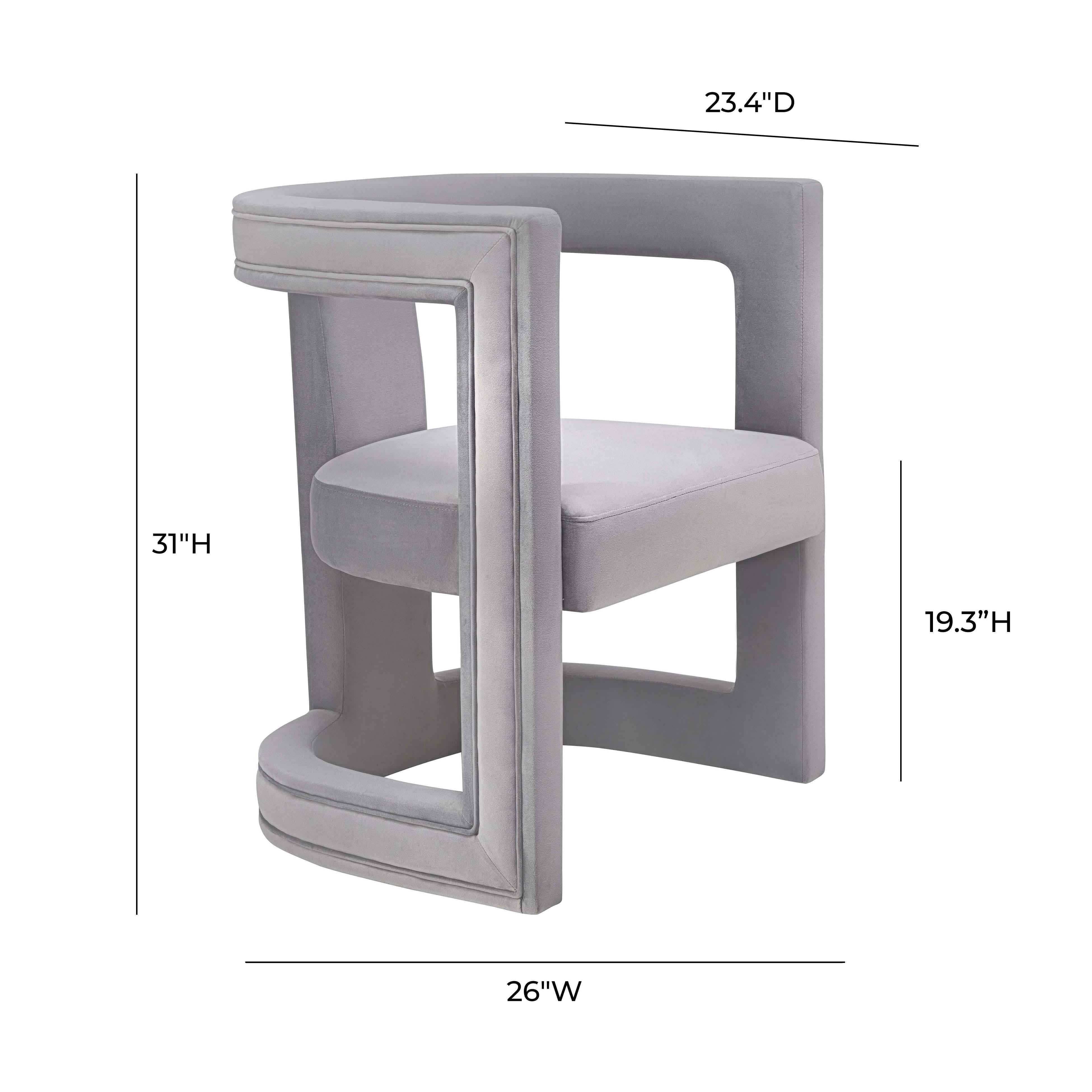 Ada Performance Velvet Accent Chair