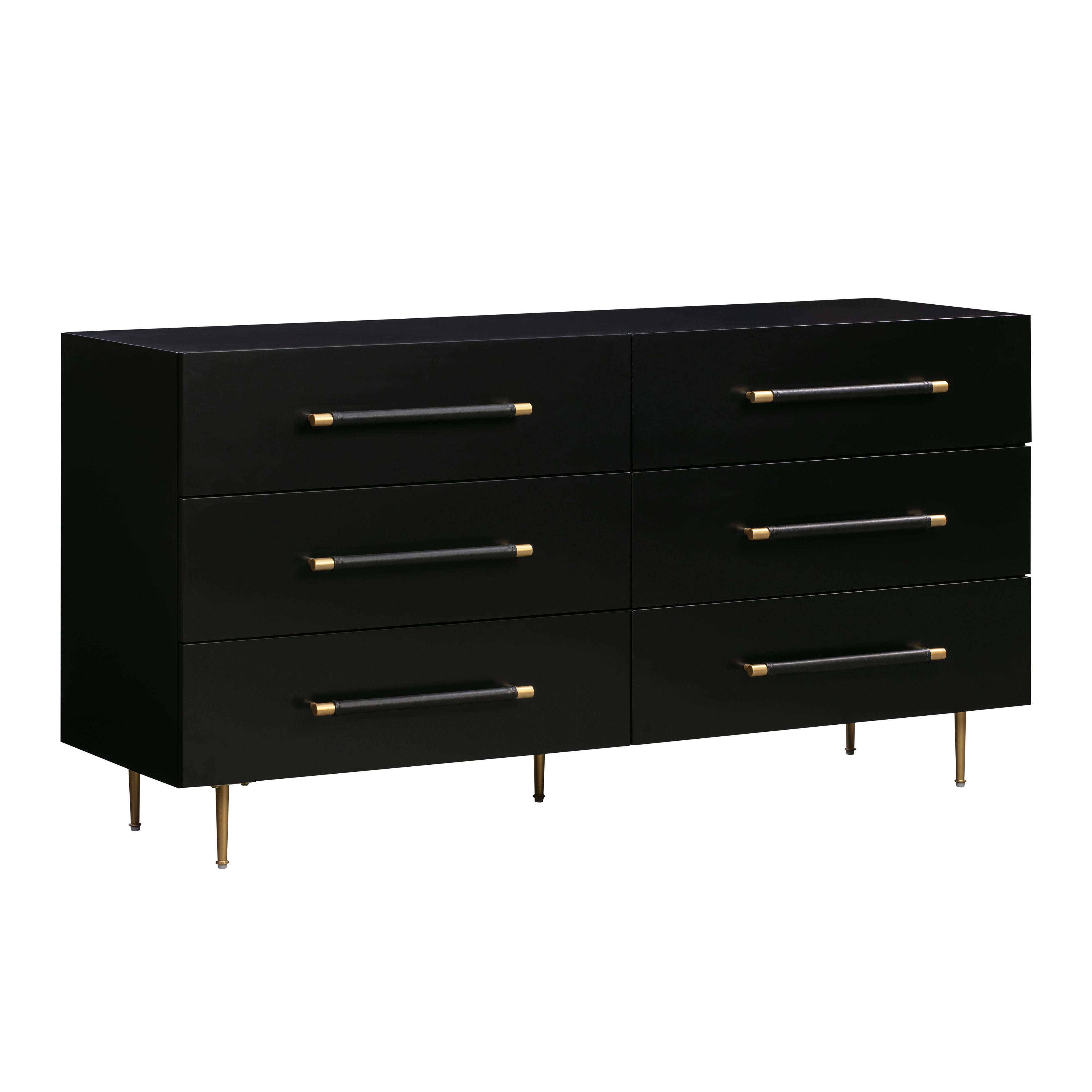 Trident 6 Drawer Dresser Dressers & Chests TOV Furniture Black , Black Friday Sale TOV Furniture Furniture Sale, Old Bones Co, Mid Century Furniture Sale, Four Hands Furniture, Black Friday Sale Trident 6 Drawer Dresser,Gus Sale, Perigold Trident 6 Drawer Dresser Dressers & Chests Black Friday Sale , Perigold Sale Trident 6 Drawer Dresser,Trident 6 Drawer Dresser Lulu and Georgia, Burke Decor Sale Trident 6 Drawer Dresser, www.oldbonesco.com