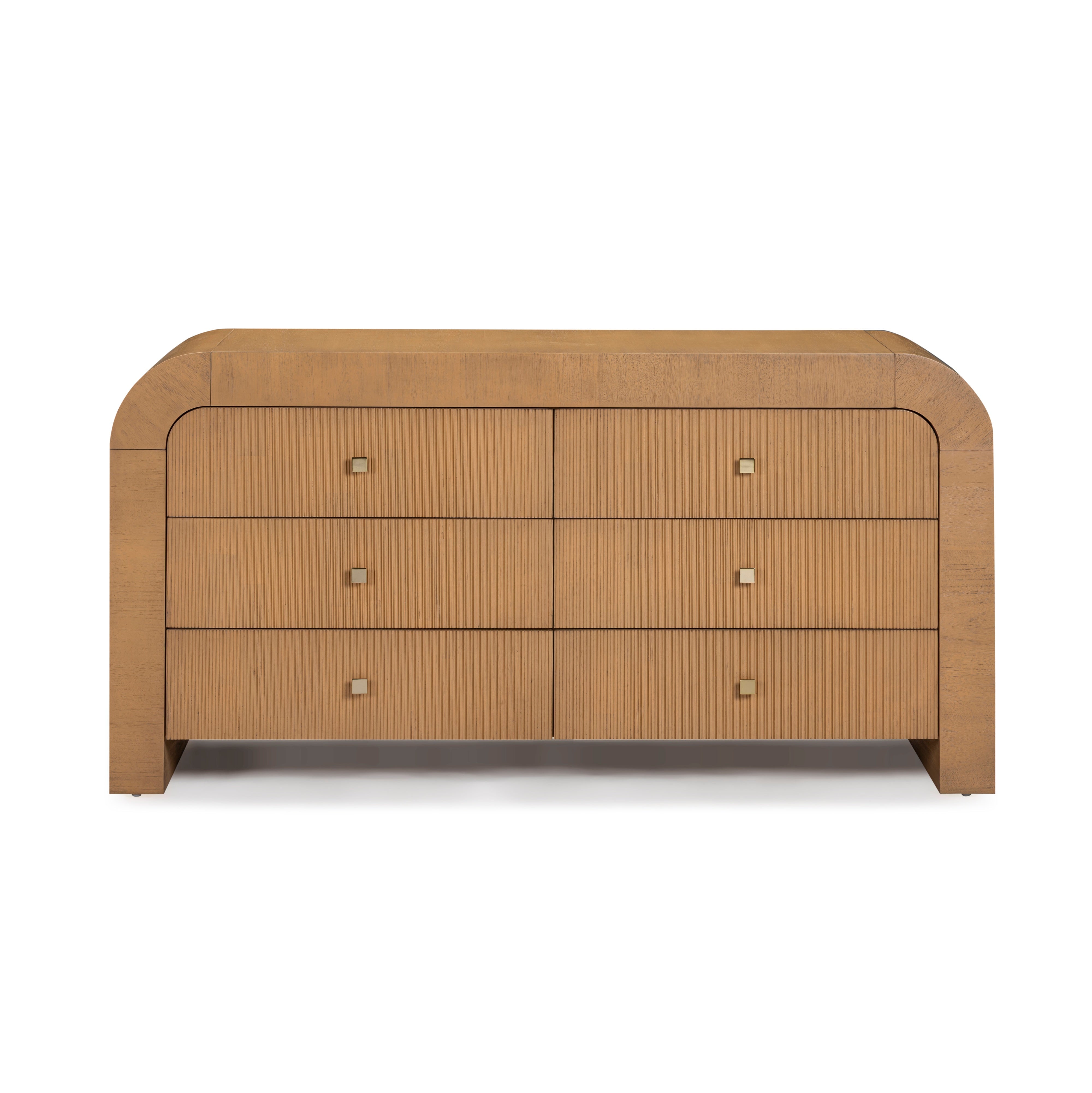 Hump 62" Arched 6-Drawer Dresser