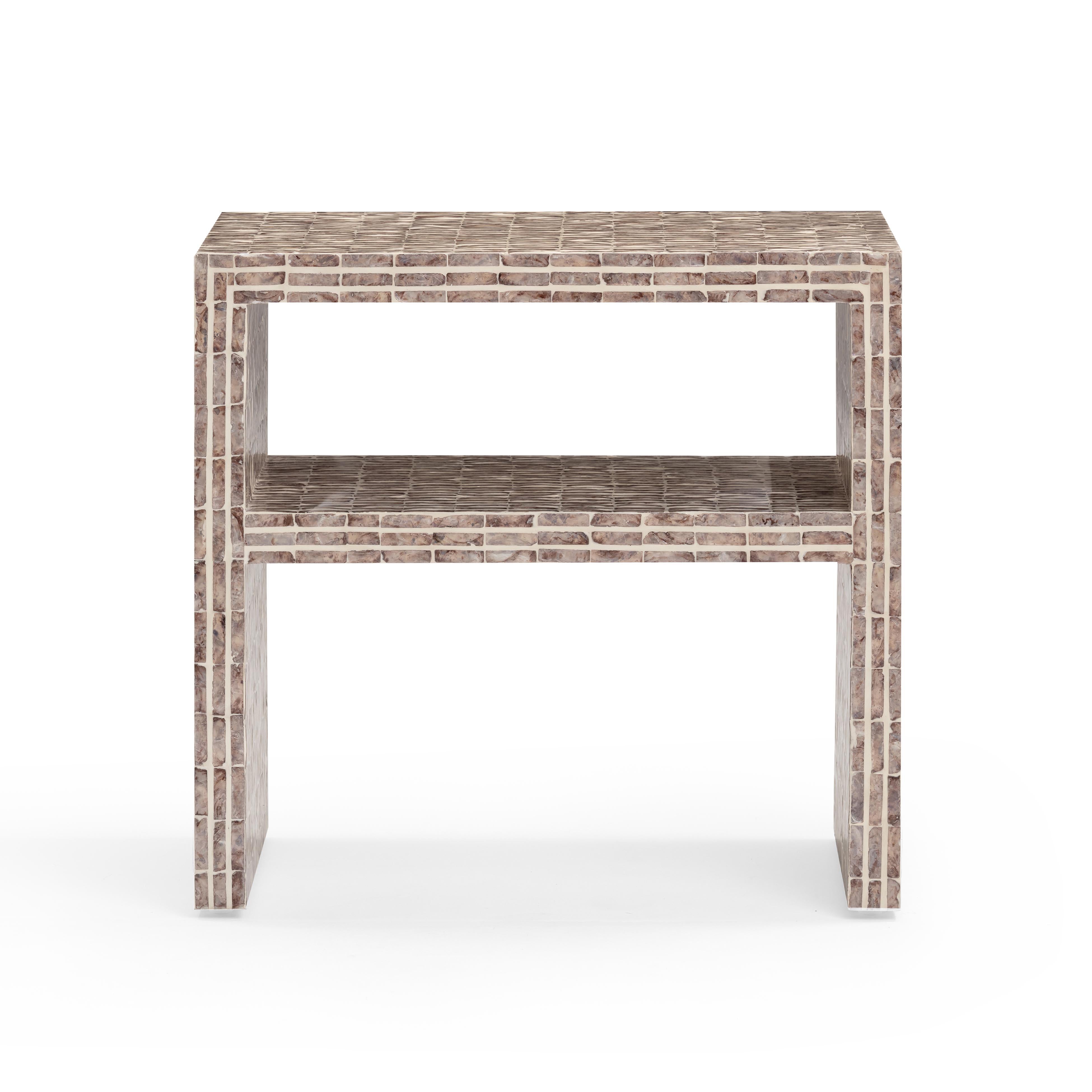 Derry 22" Capiz Shell Nightstand