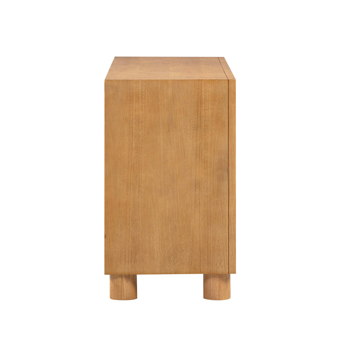 Miles Natural Wood 6-Drawer Dresser