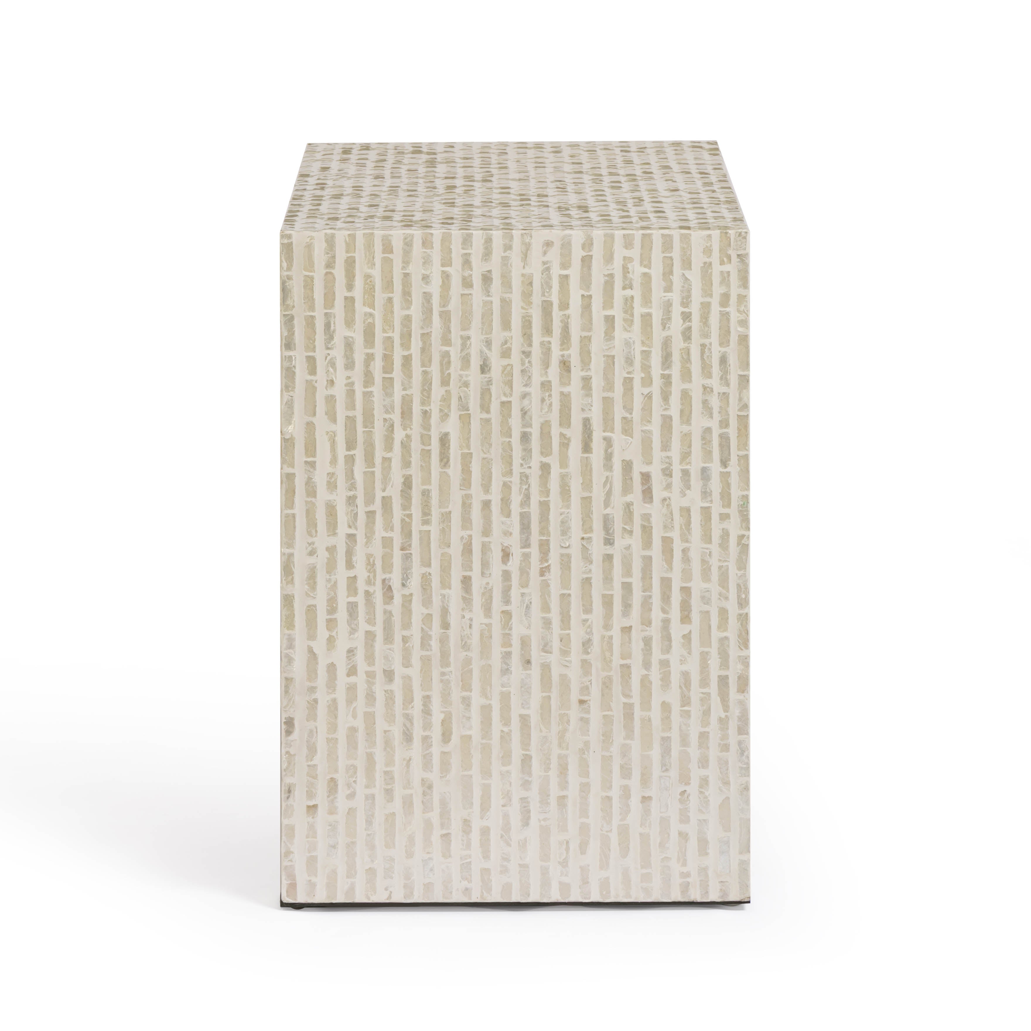 Derry 22" Capiz Shell Nightstand
