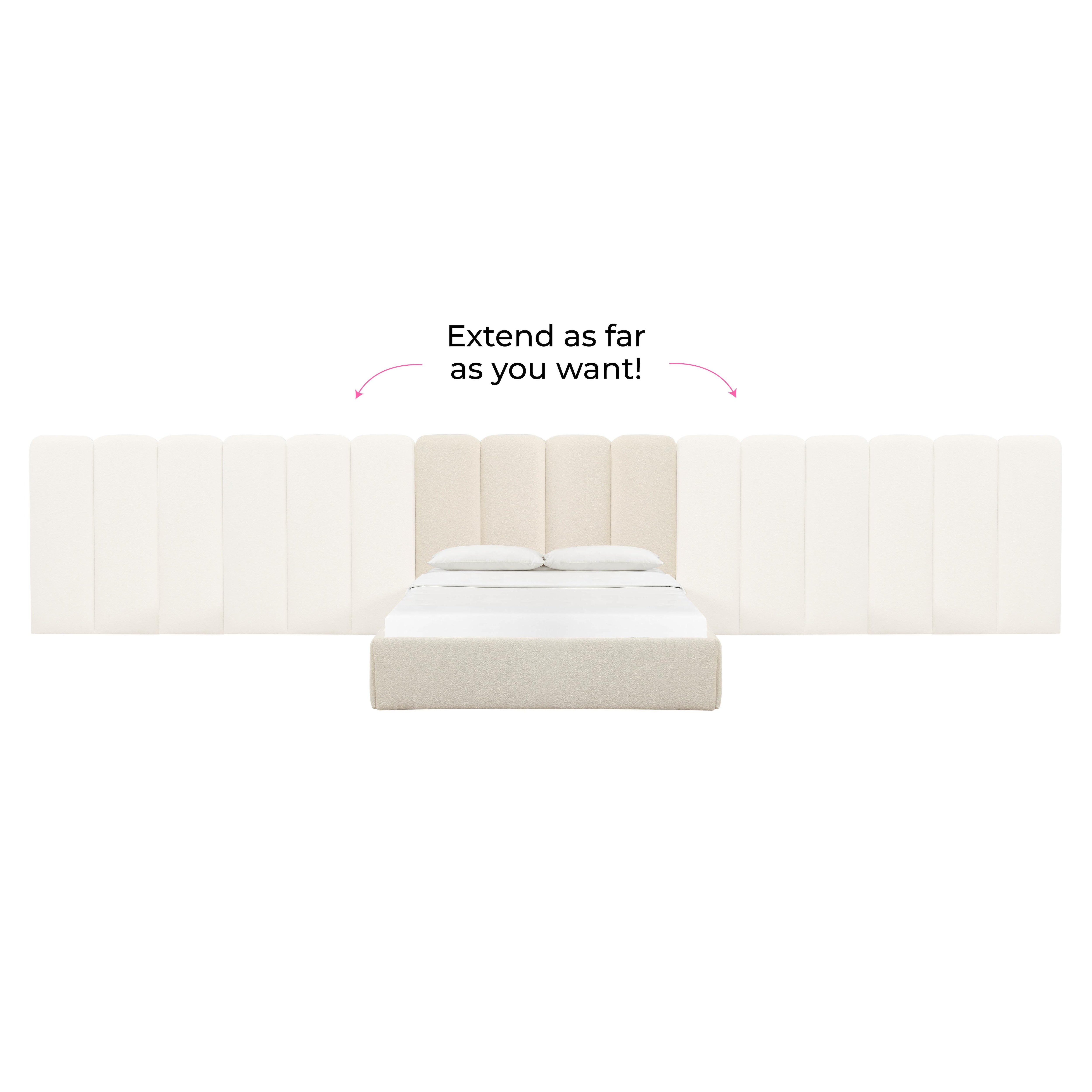 Palani Cream Boucle Wings - Queen or King (Set of 2) Headboards TOV Furniture , Black Friday Sale TOV Furniture Furniture Sale, Old Bones Co, Mid Century Furniture Sale, Four Hands Furniture, Black Friday Sale Palani Cream Boucle Wings - Queen or King (Set of 2),Gus Sale, Perigold Palani Cream Boucle Wings - Queen or King (Set of 2) Headboards Black Friday Sale , Perigold Sale Palani Cream Boucle Wings - Queen or King (Set of 2),Palani Cream Boucle Wings - Queen or King (Set of 2) Lulu and Georgia, Burke De
