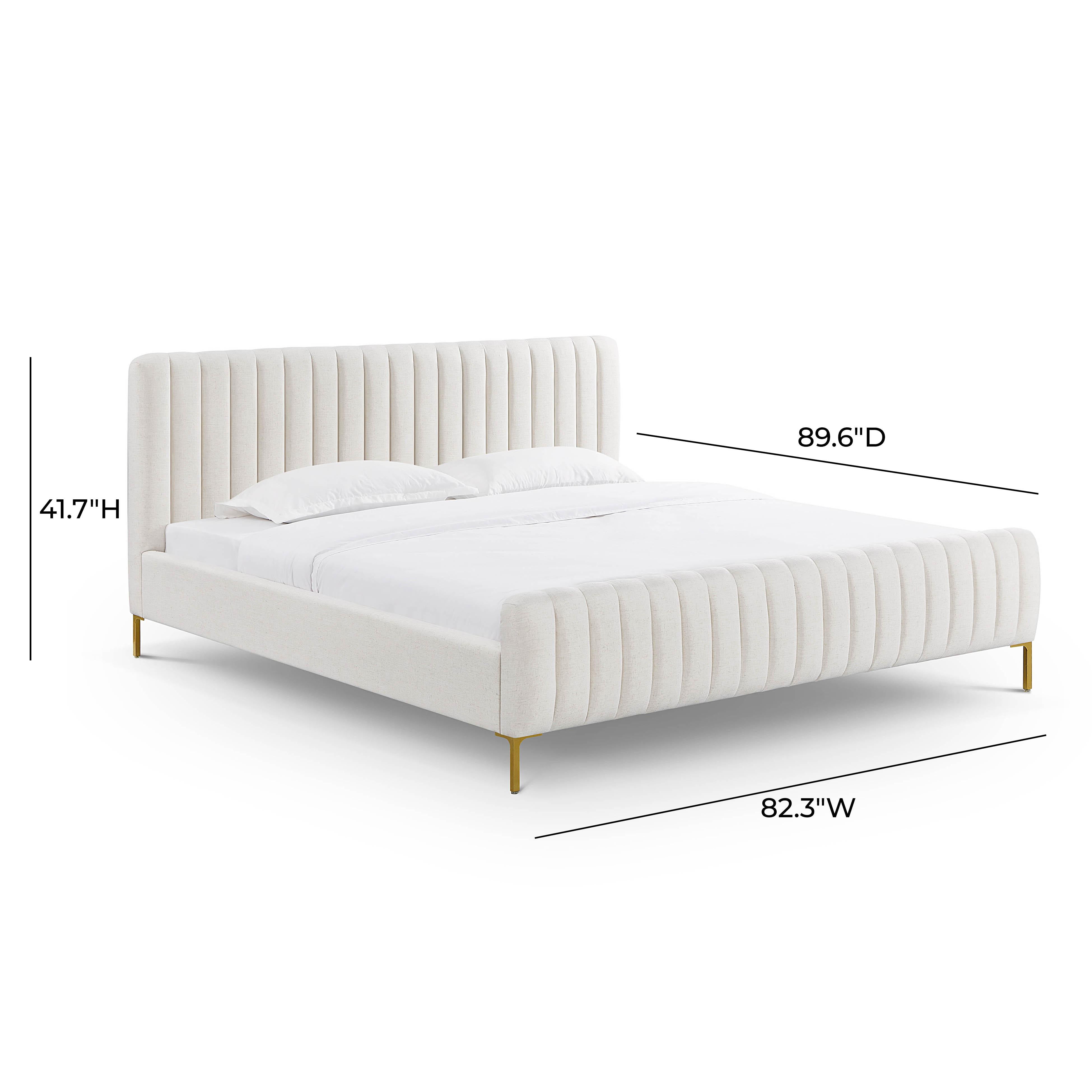 Angela Upcycled Performance Linen Bed