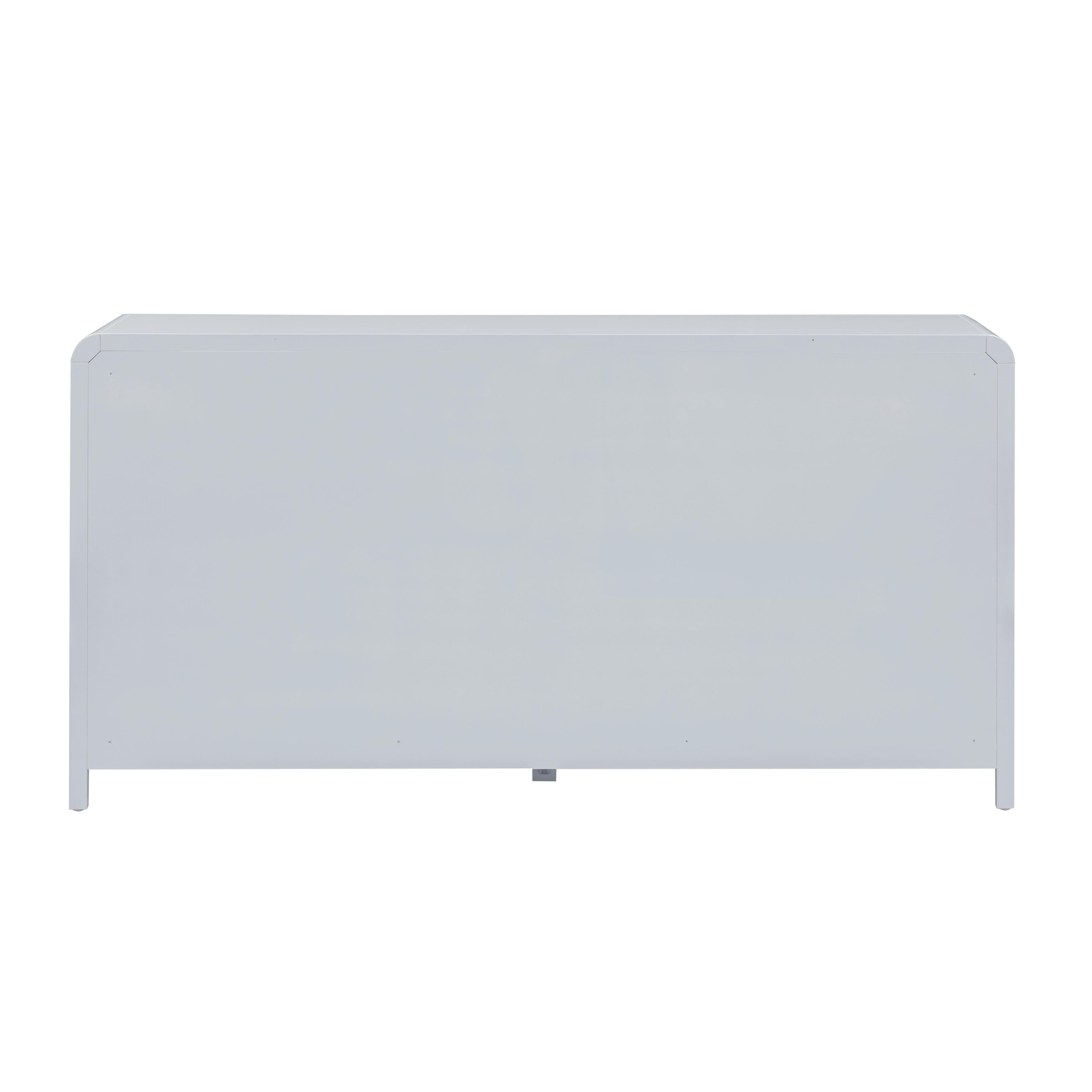 Patty 62" Rattan 6 Drawer Dresser