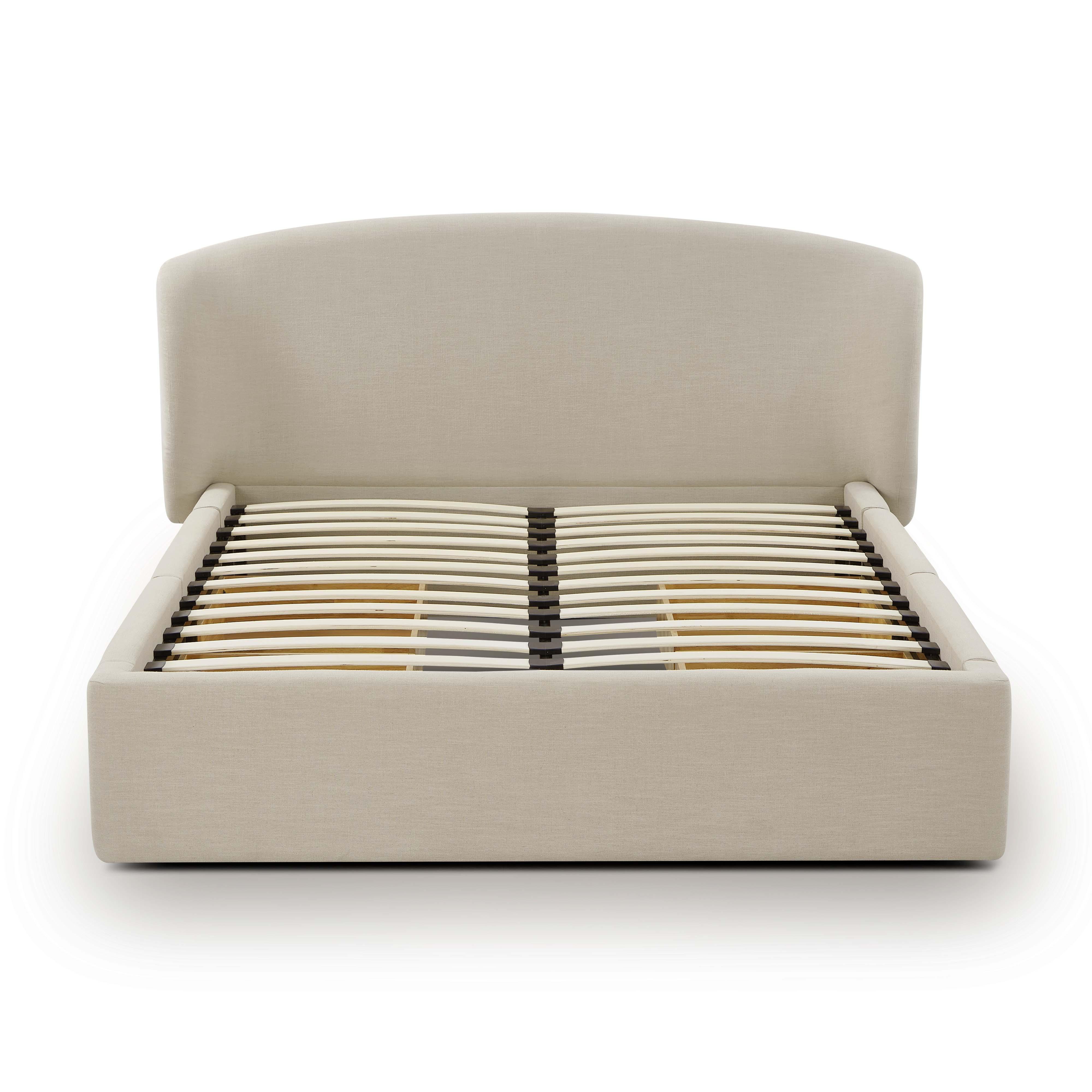 Corey Upcycled Performance Linen Storage Bed