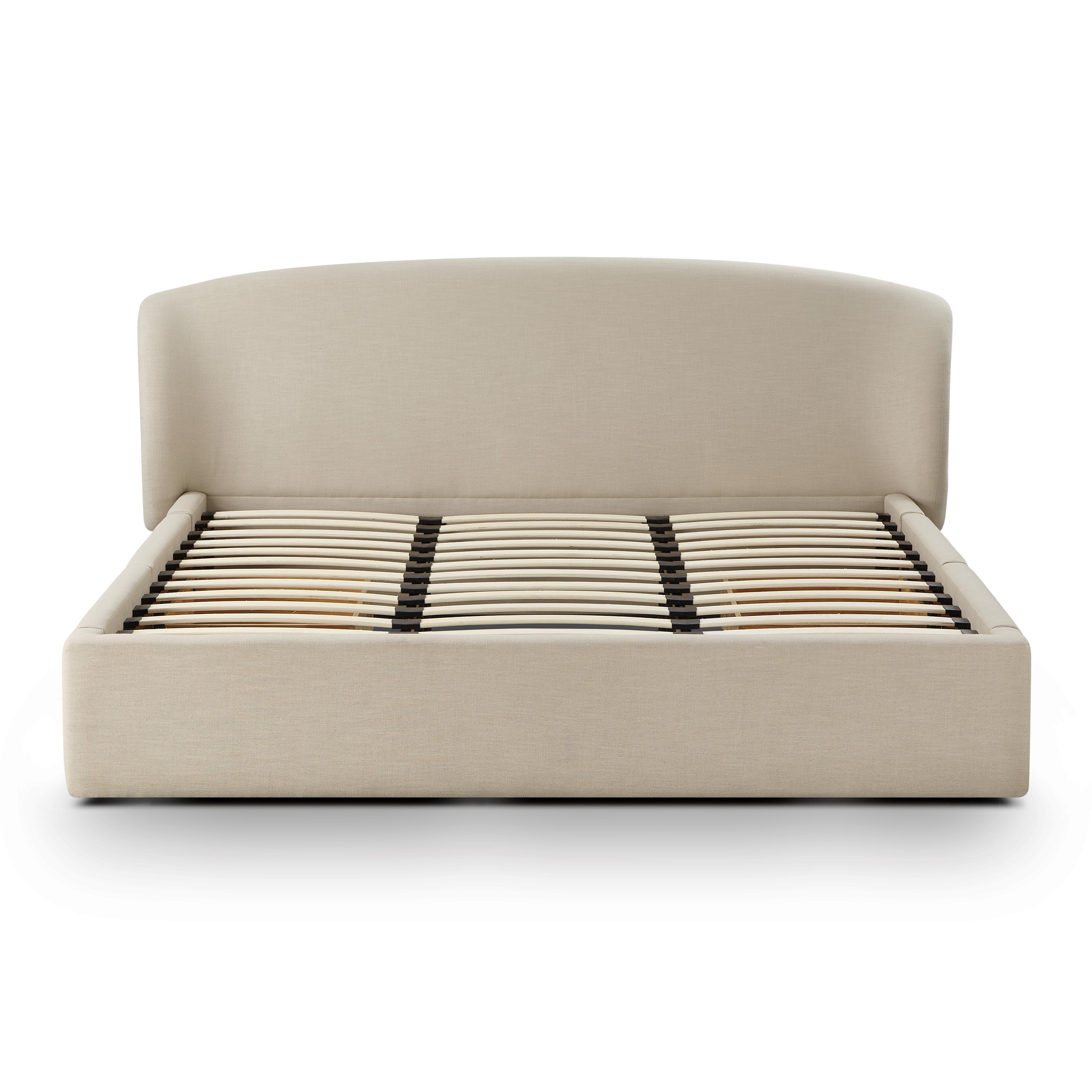 Corey Upcycled Performance Linen Storage Bed