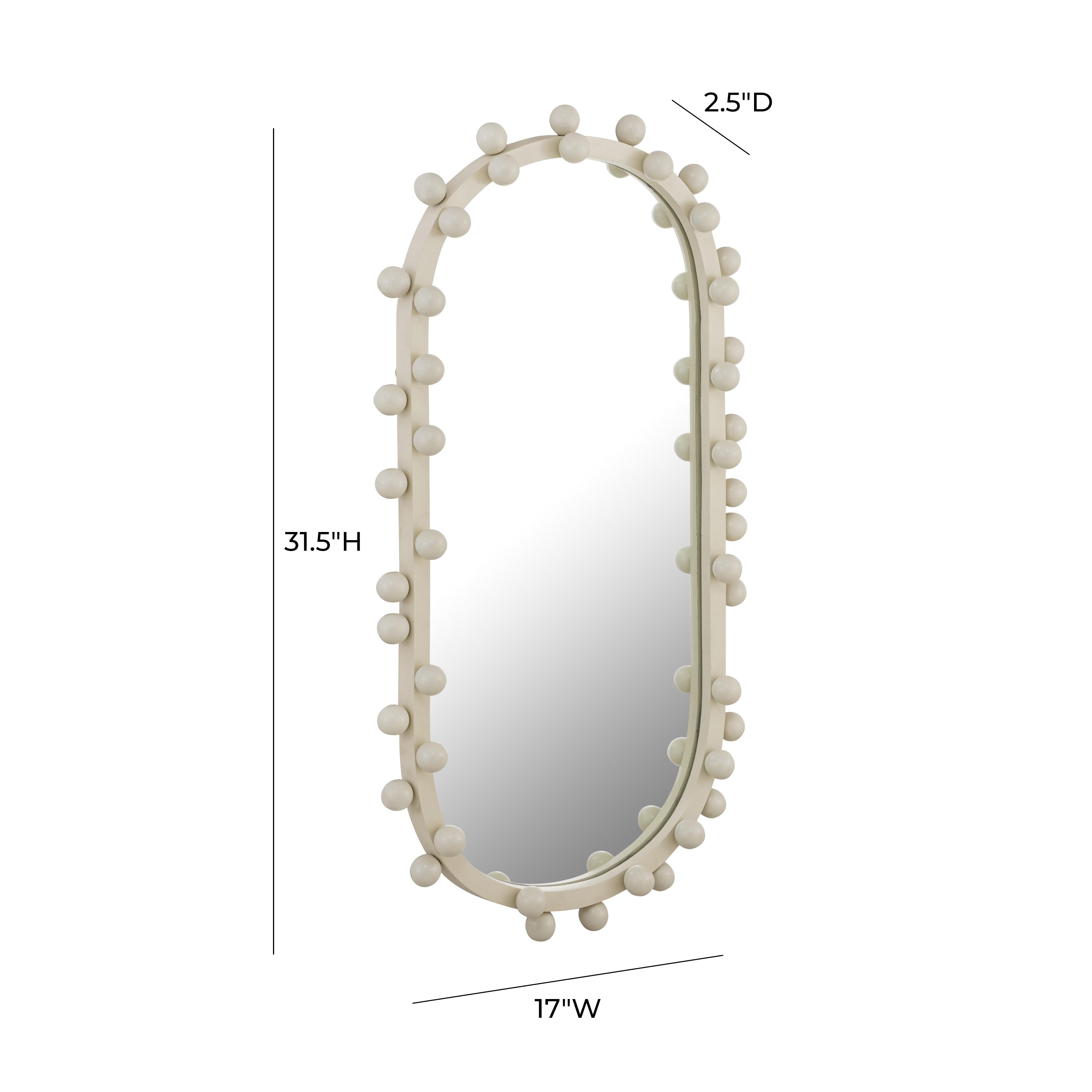 Bubbles Ivory Oval Wall Mirror Mirrors TOV Furniture , Black Friday Sale TOV Furniture Furniture Sale, Old Bones Co, Mid Century Furniture Sale, Four Hands Furniture, Black Friday Sale Bubbles Ivory Oval Wall Mirror,Gus Sale, Perigold Bubbles Ivory Oval Wall Mirror Mirrors Black Friday Sale , Perigold Sale Bubbles Ivory Oval Wall Mirror,Bubbles Ivory Oval Wall Mirror Lulu and Georgia, Burke Decor Sale Bubbles Ivory Oval Wall Mirror, www.oldbonesco.com