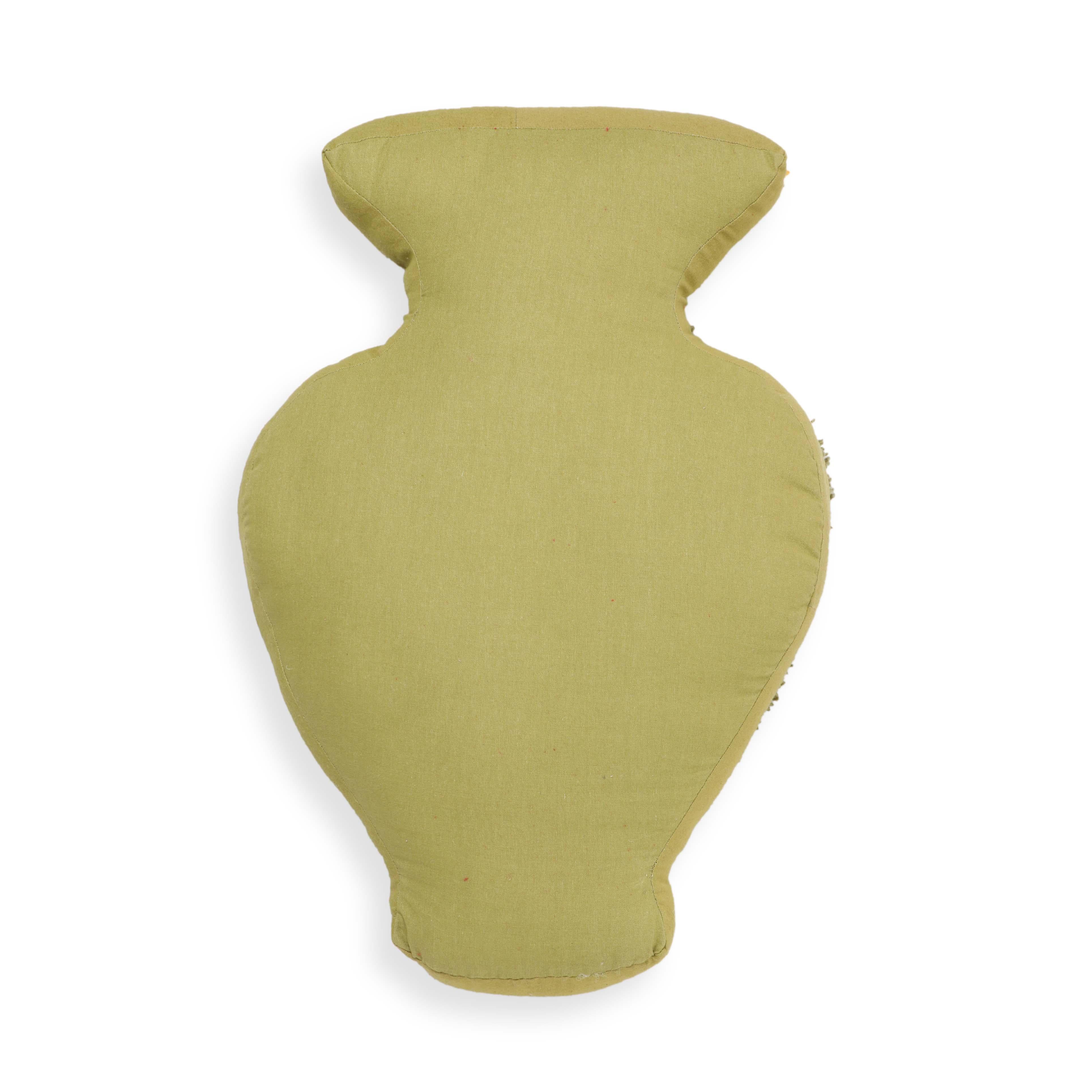 Amphorae 12"X20" Tufted Throw Pillow