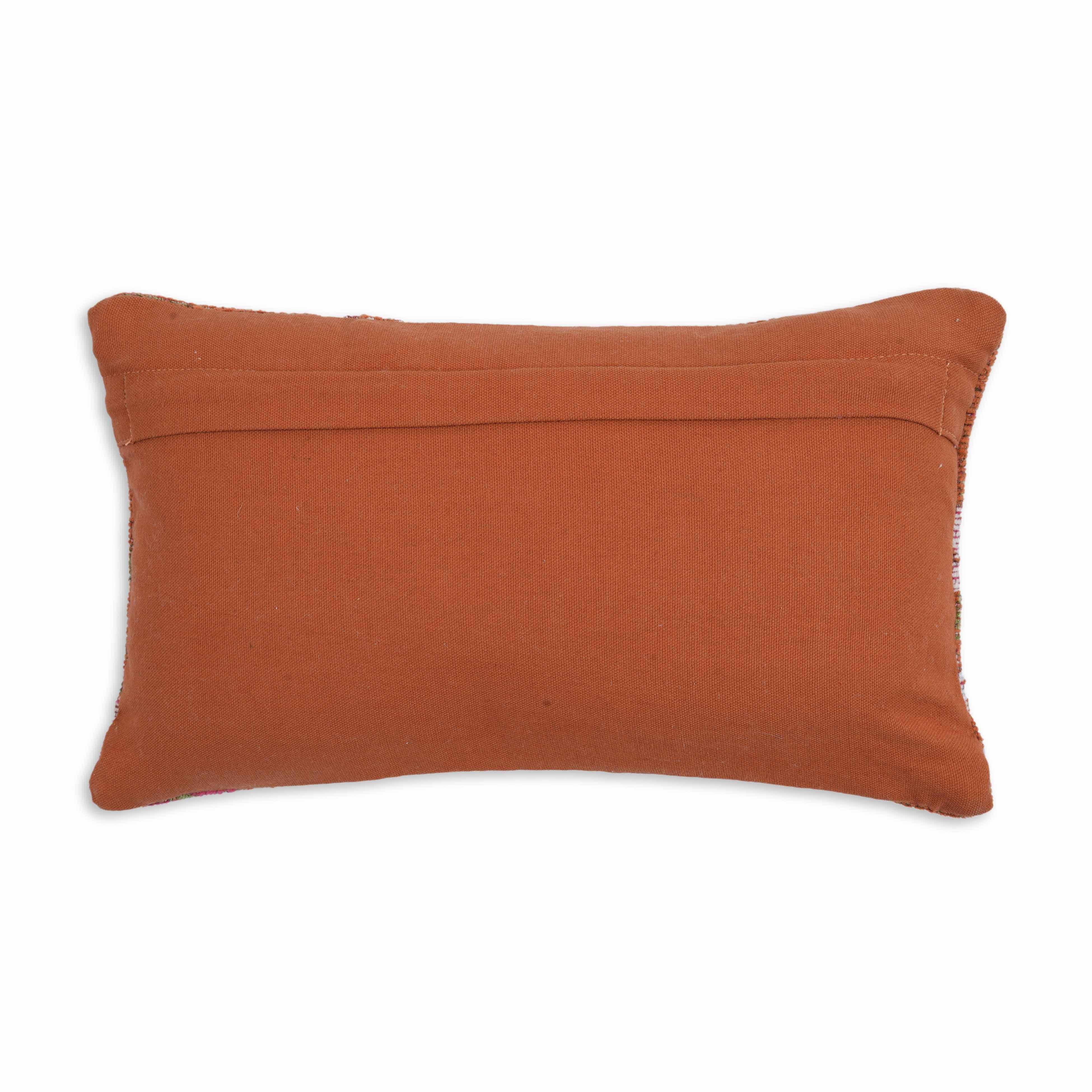 Fancy Schmancy 15"X9" Jacquard Cotton Throw Pillow
