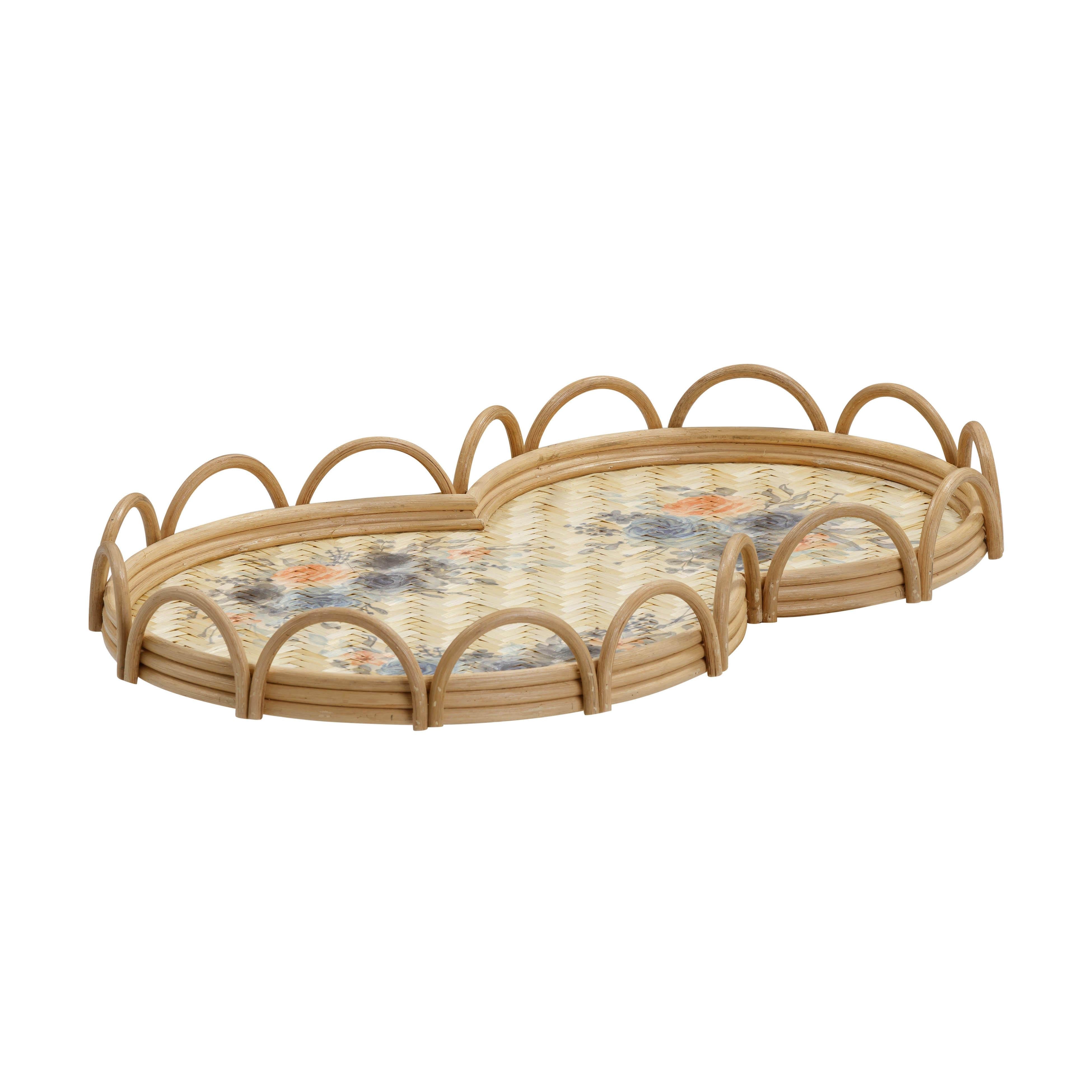 Corey Figure Eight Bamboo Tray
